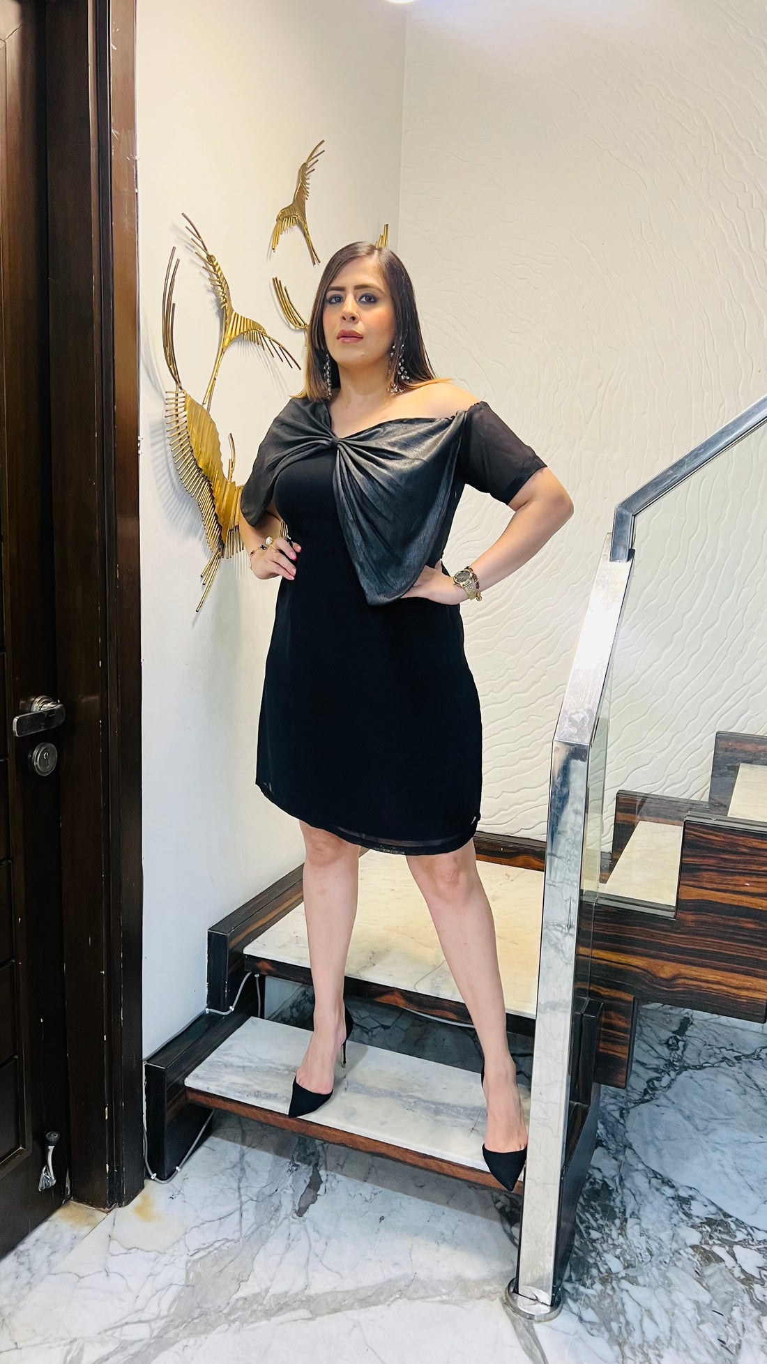 Black Bow Birthday Dress