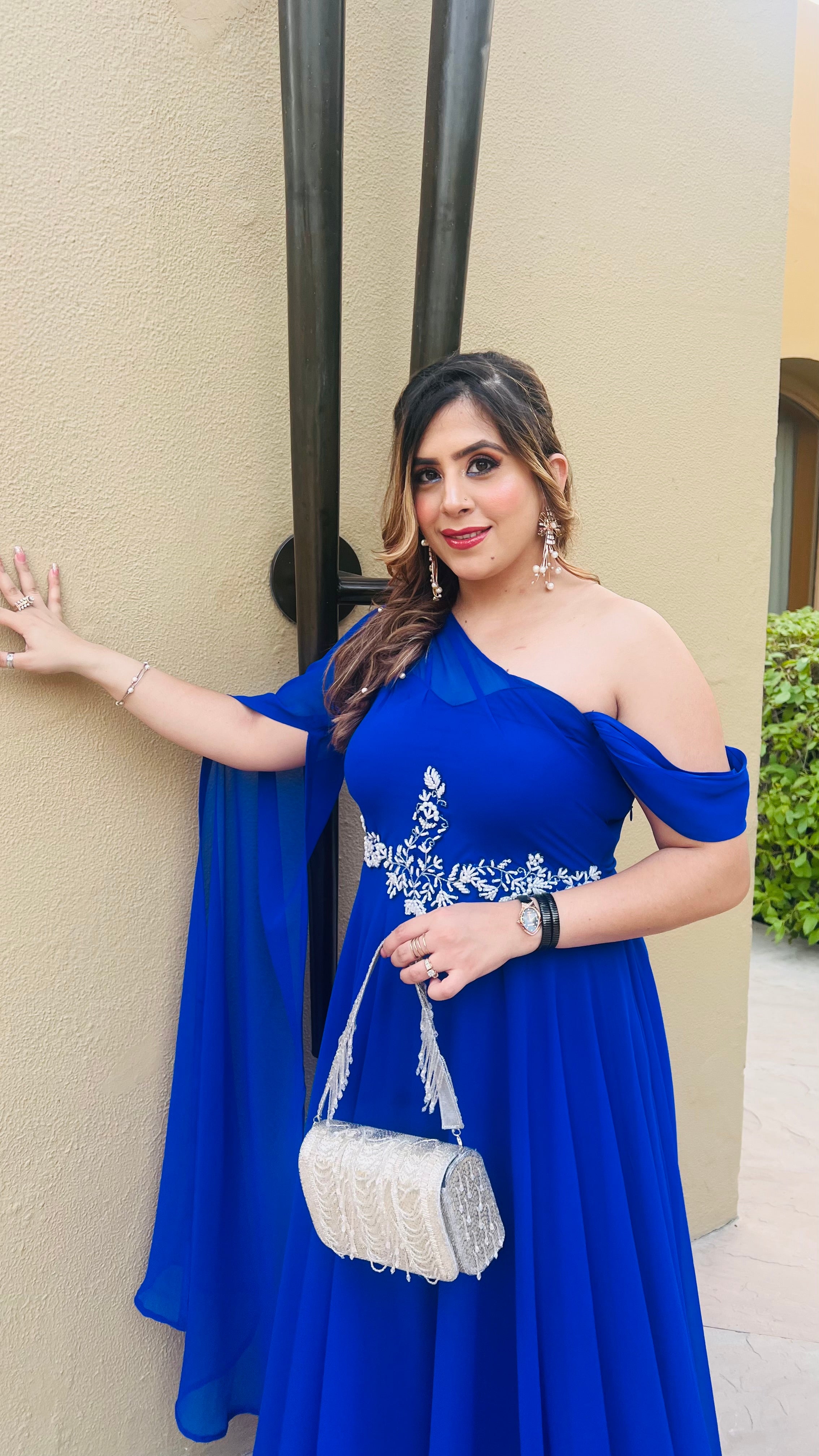 Royal Blue Festive Gown