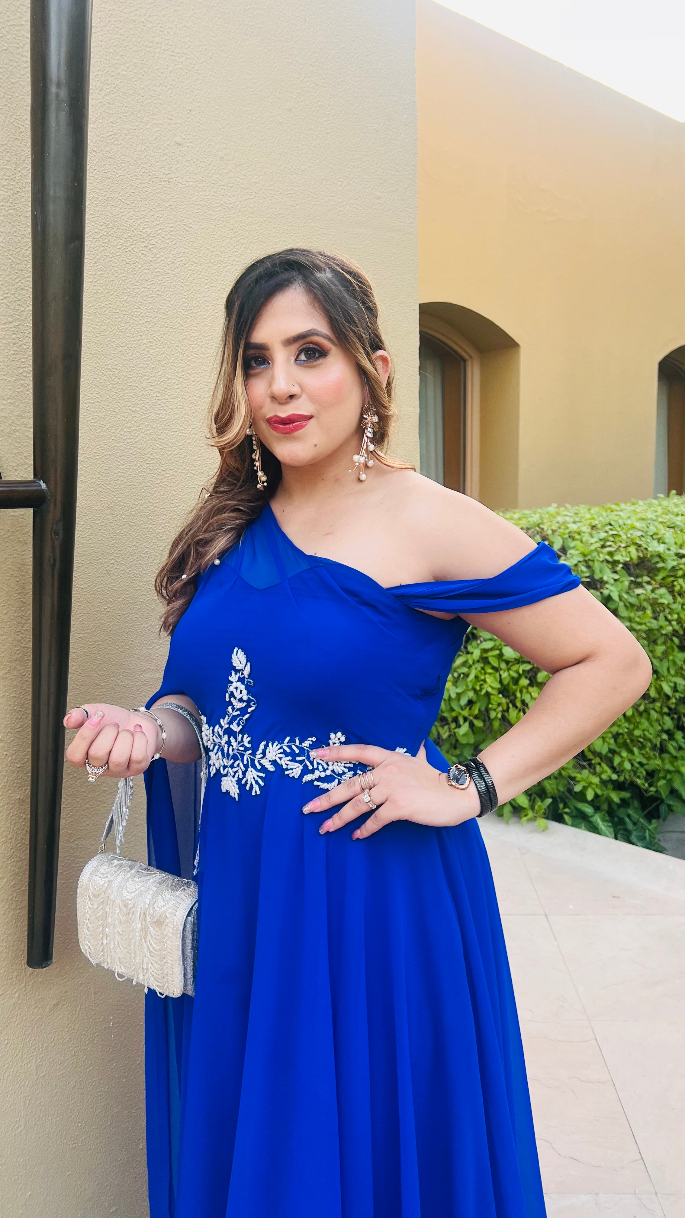 Royal Blue Festive Gown