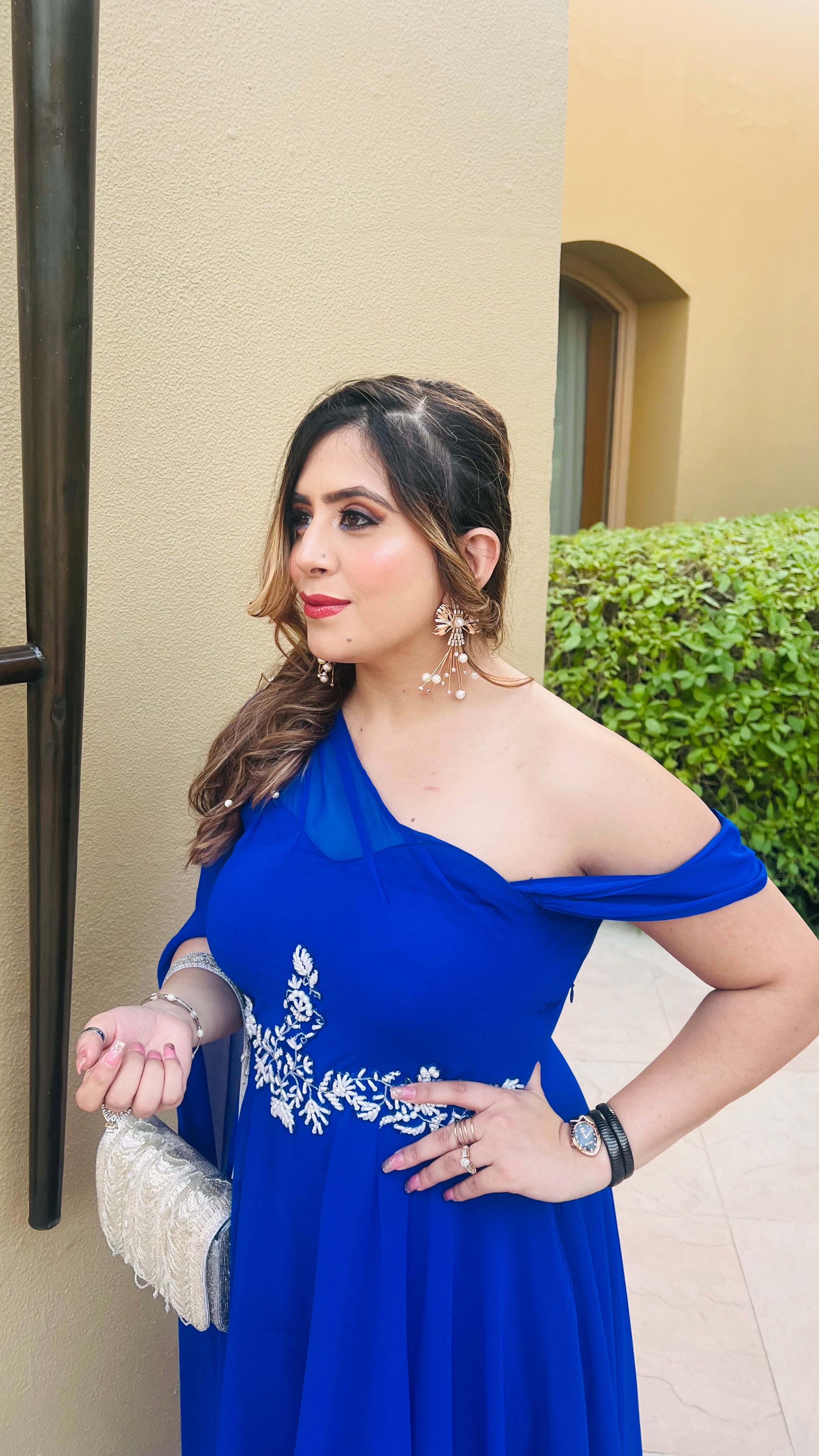 Royal Blue Festive Gown