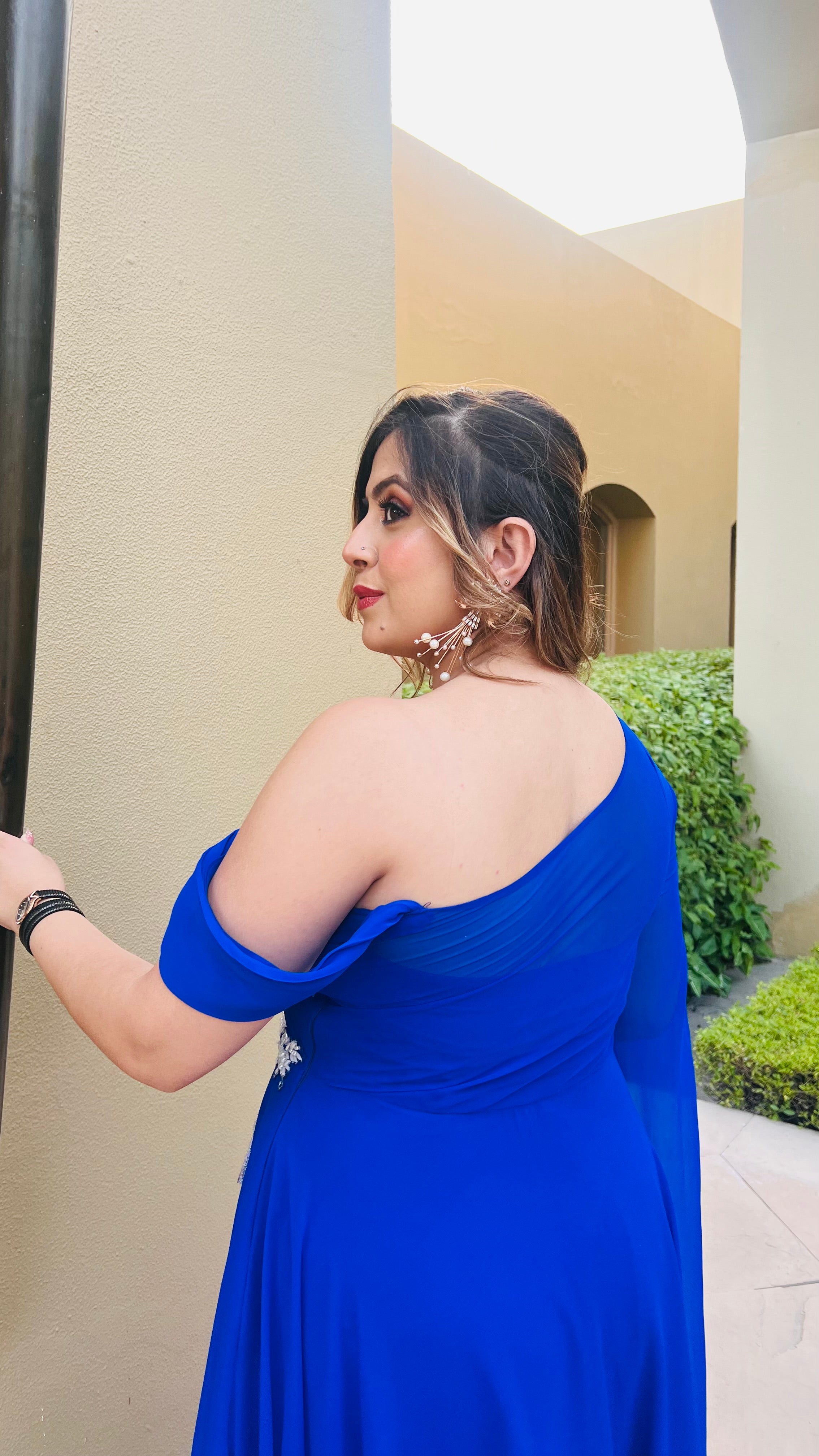 Royal Blue Festive Gown