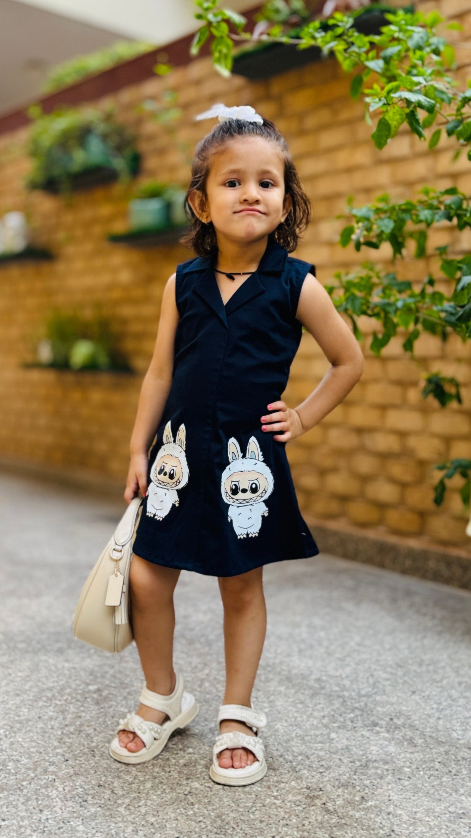 Baby Labubu Dress | Party Wear Dress