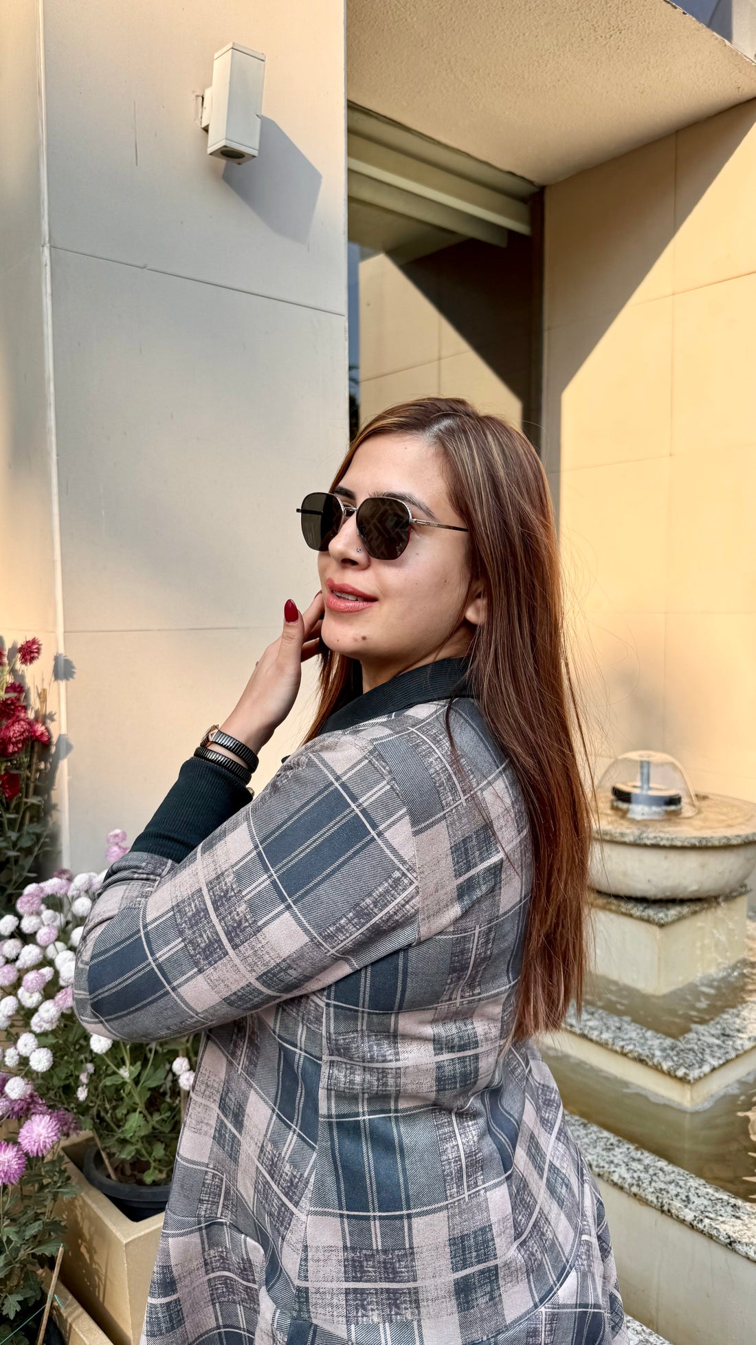 Dark Teal Suede Dress