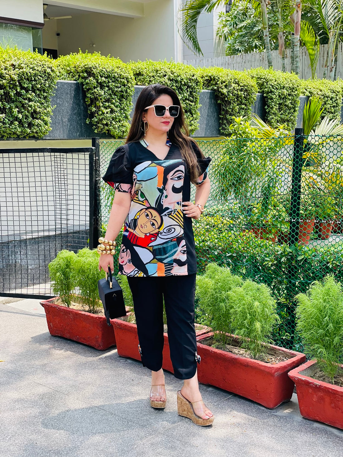 Black Bollywood Co-Ord