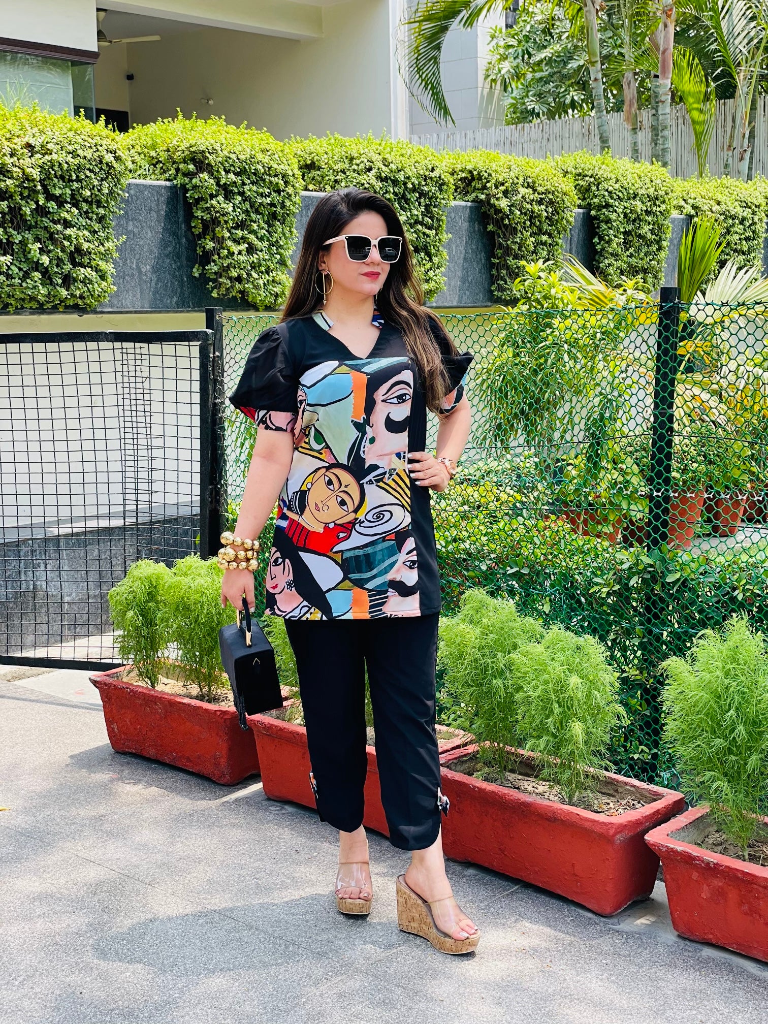 Black Bollywood Co-Ord