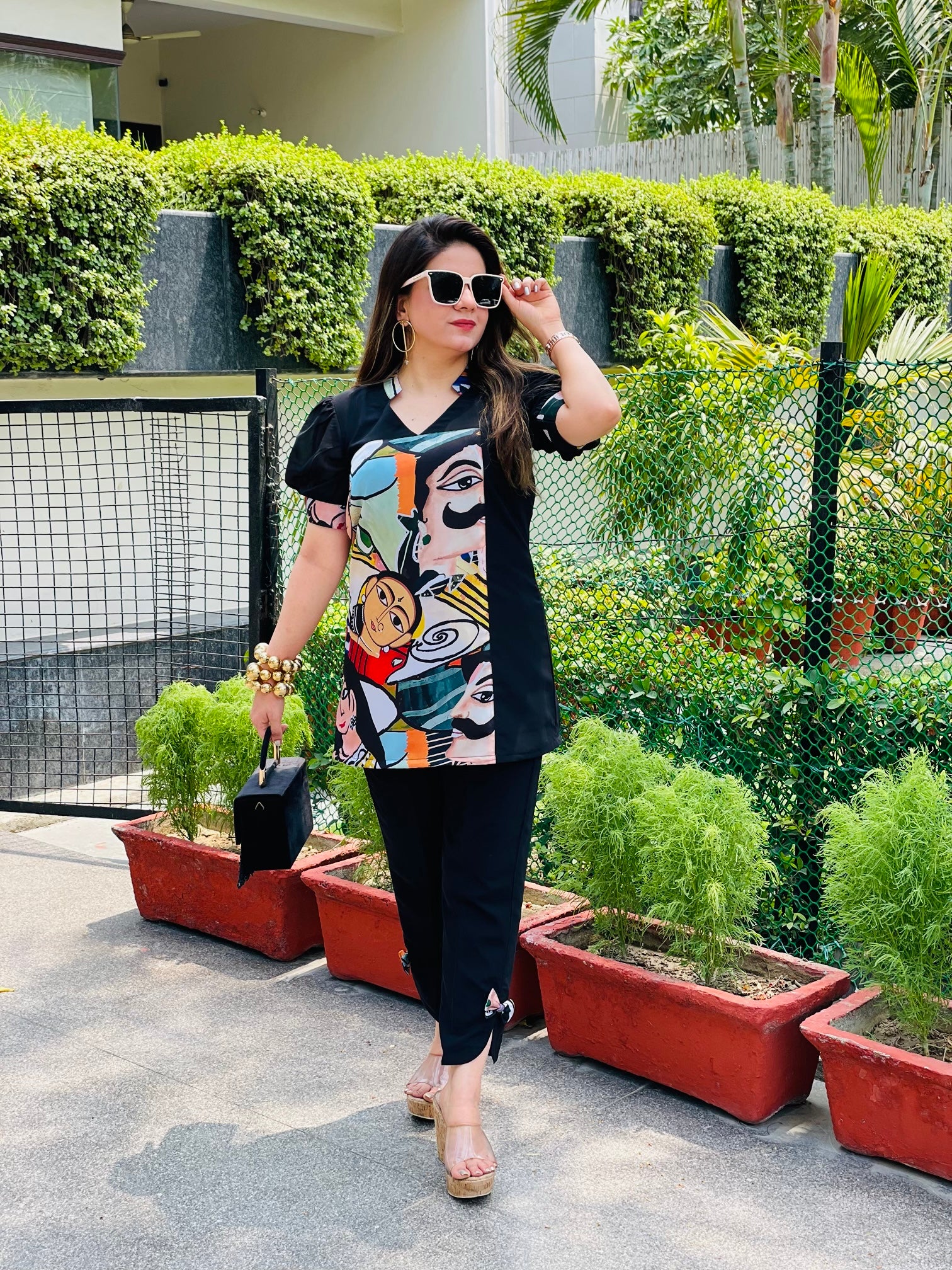 Black Bollywood Co-Ord