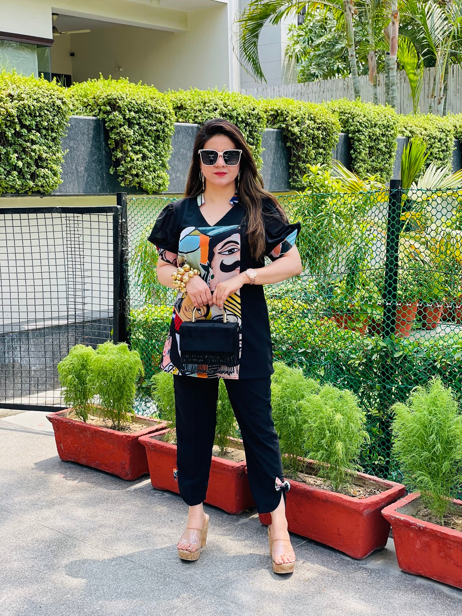 Black Bollywood Co-Ord