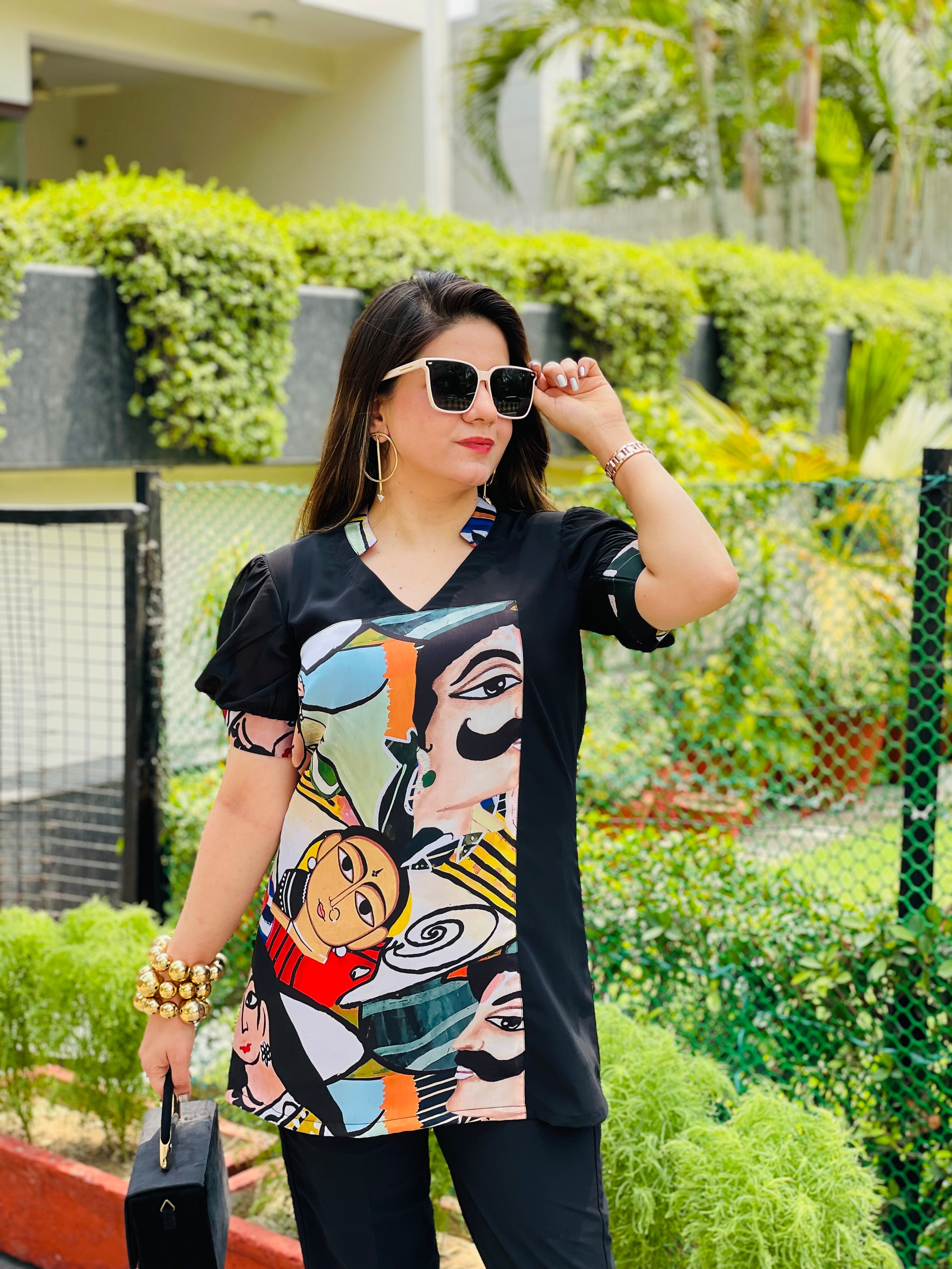 Black Bollywood Co-Ord