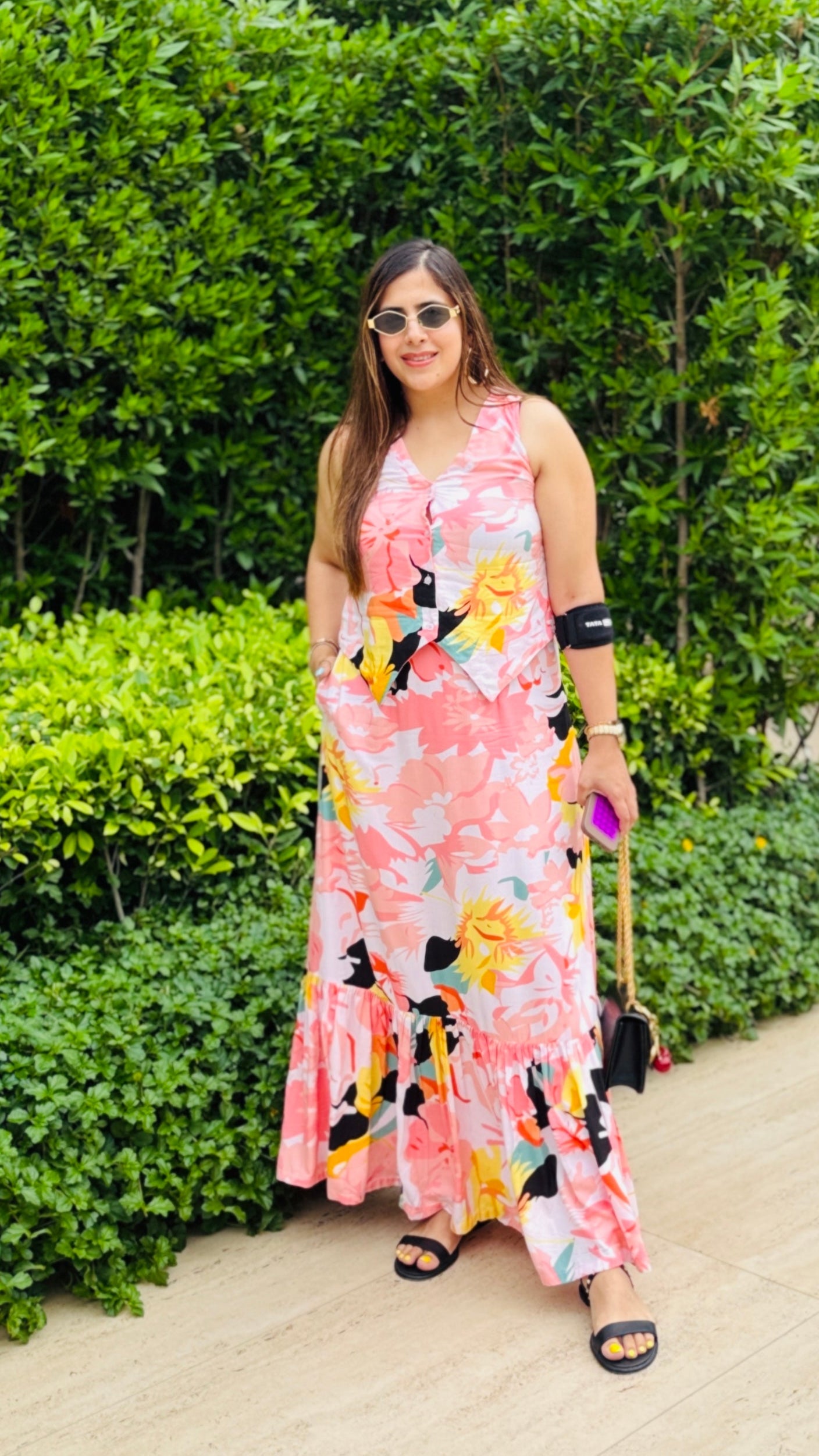 Peach Please Skirt Co-Ord