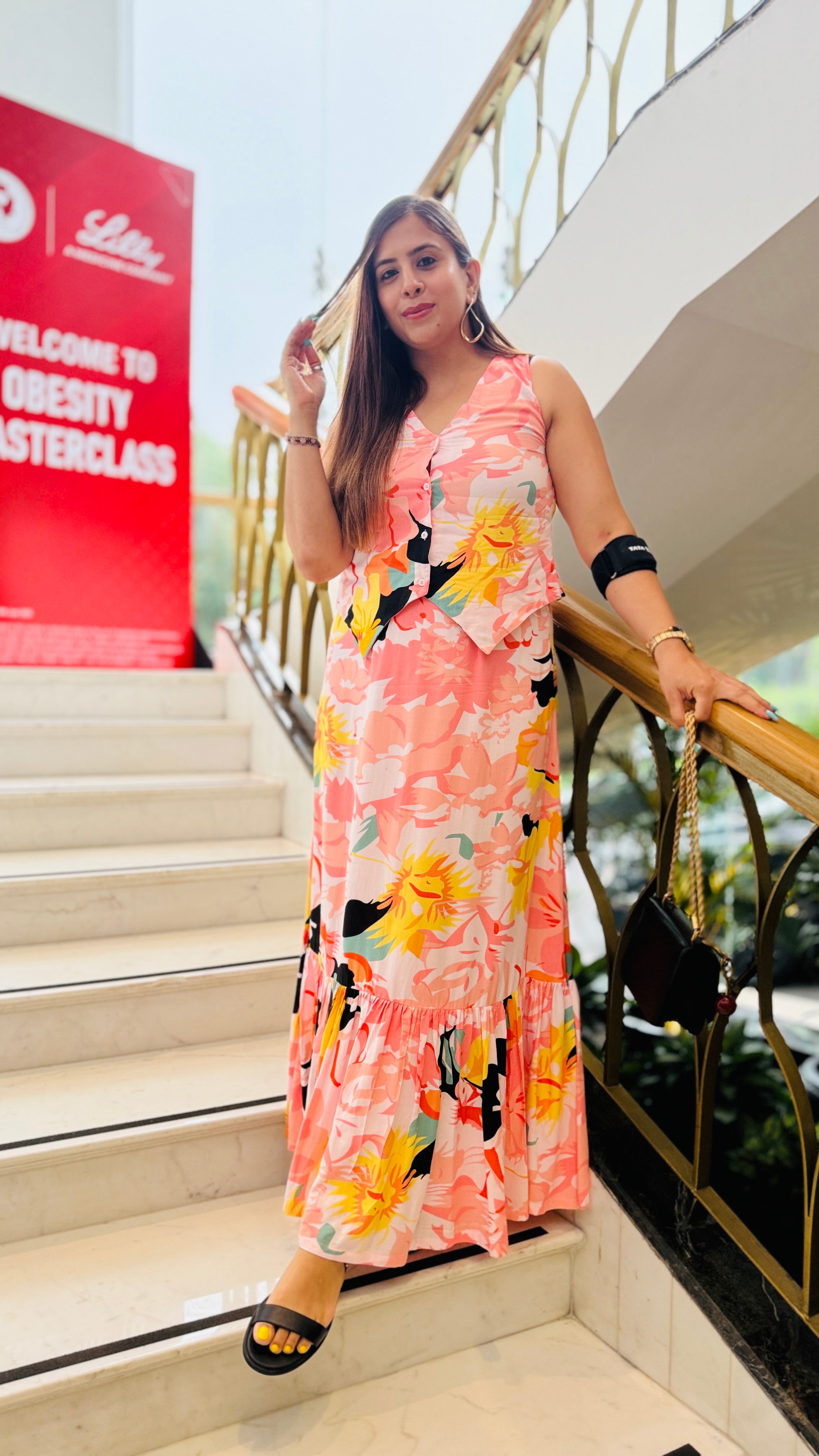 Peach Please Skirt Co-Ord