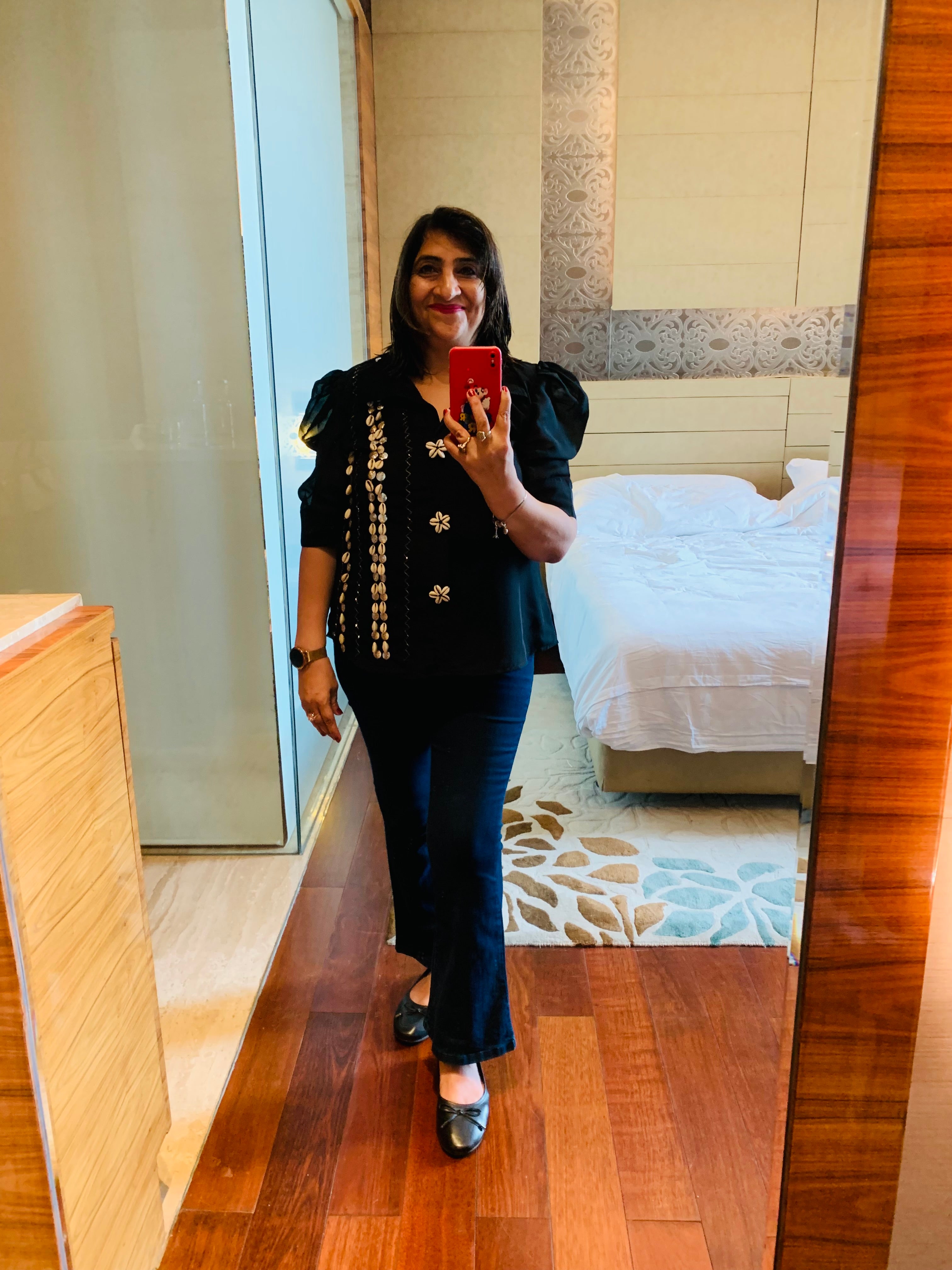 Black Seashells Shirt