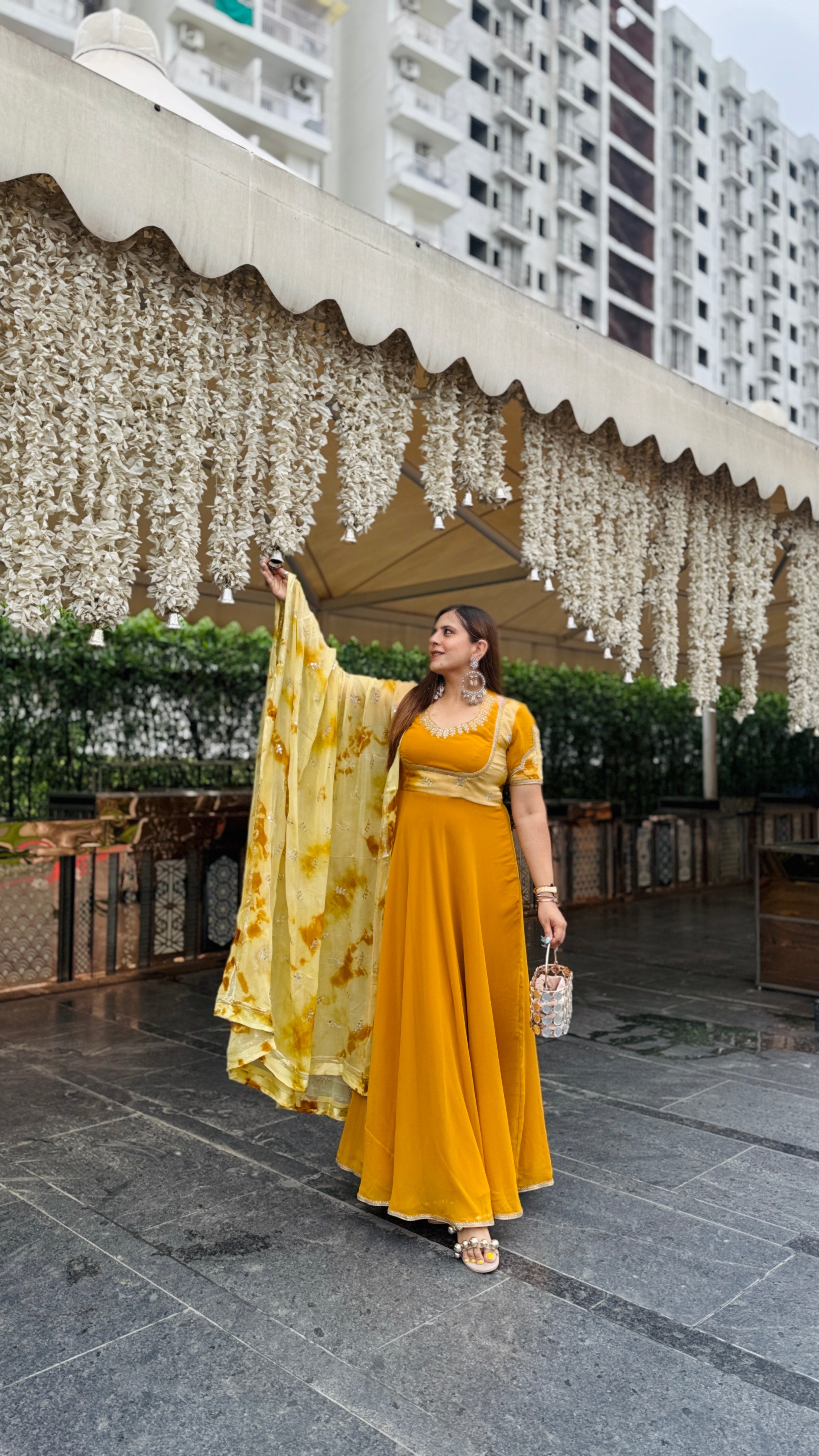 Mustard Musketeer Anarkali