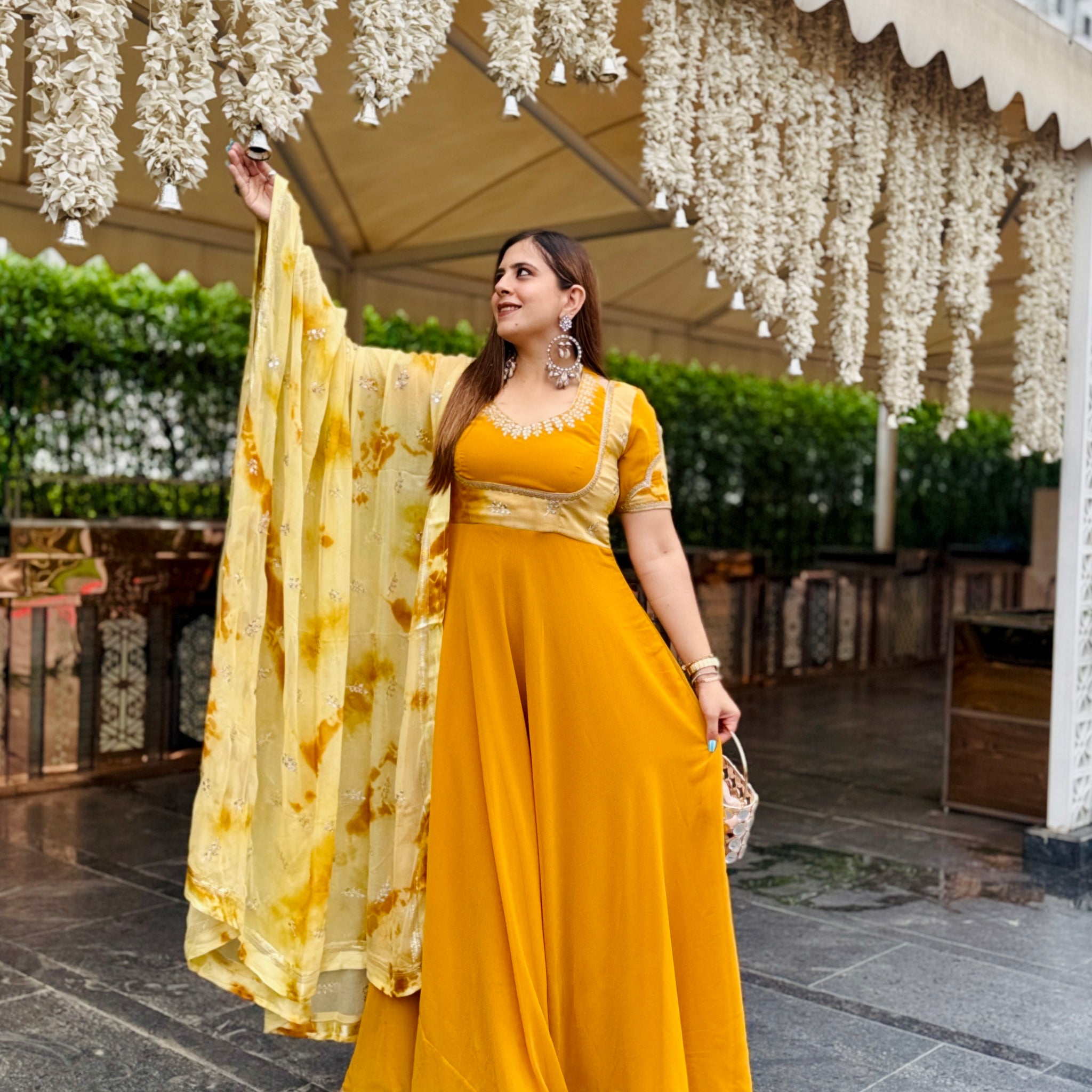 Mustard Musketeer Anarkali