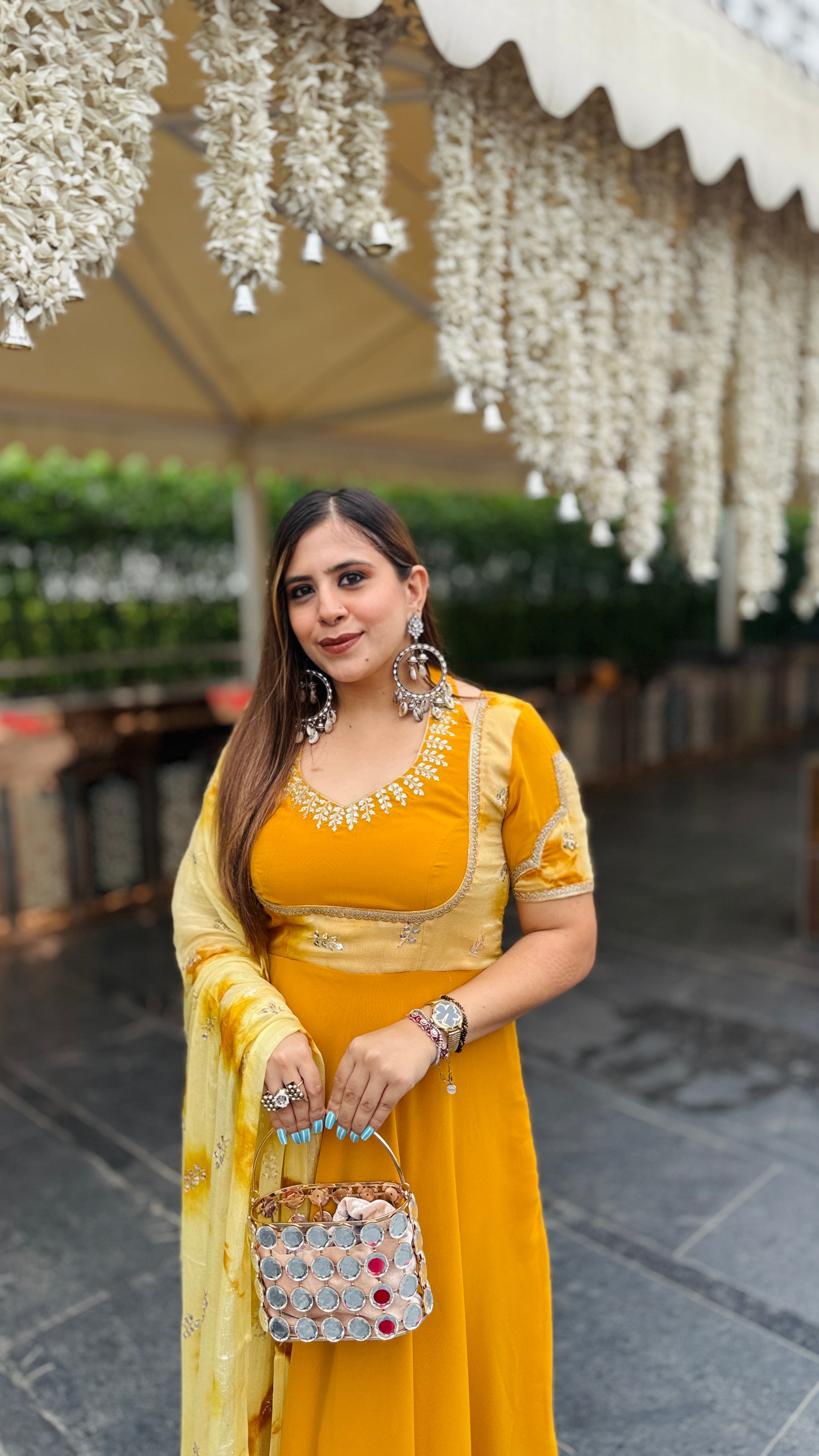 Mustard Musketeer Anarkali