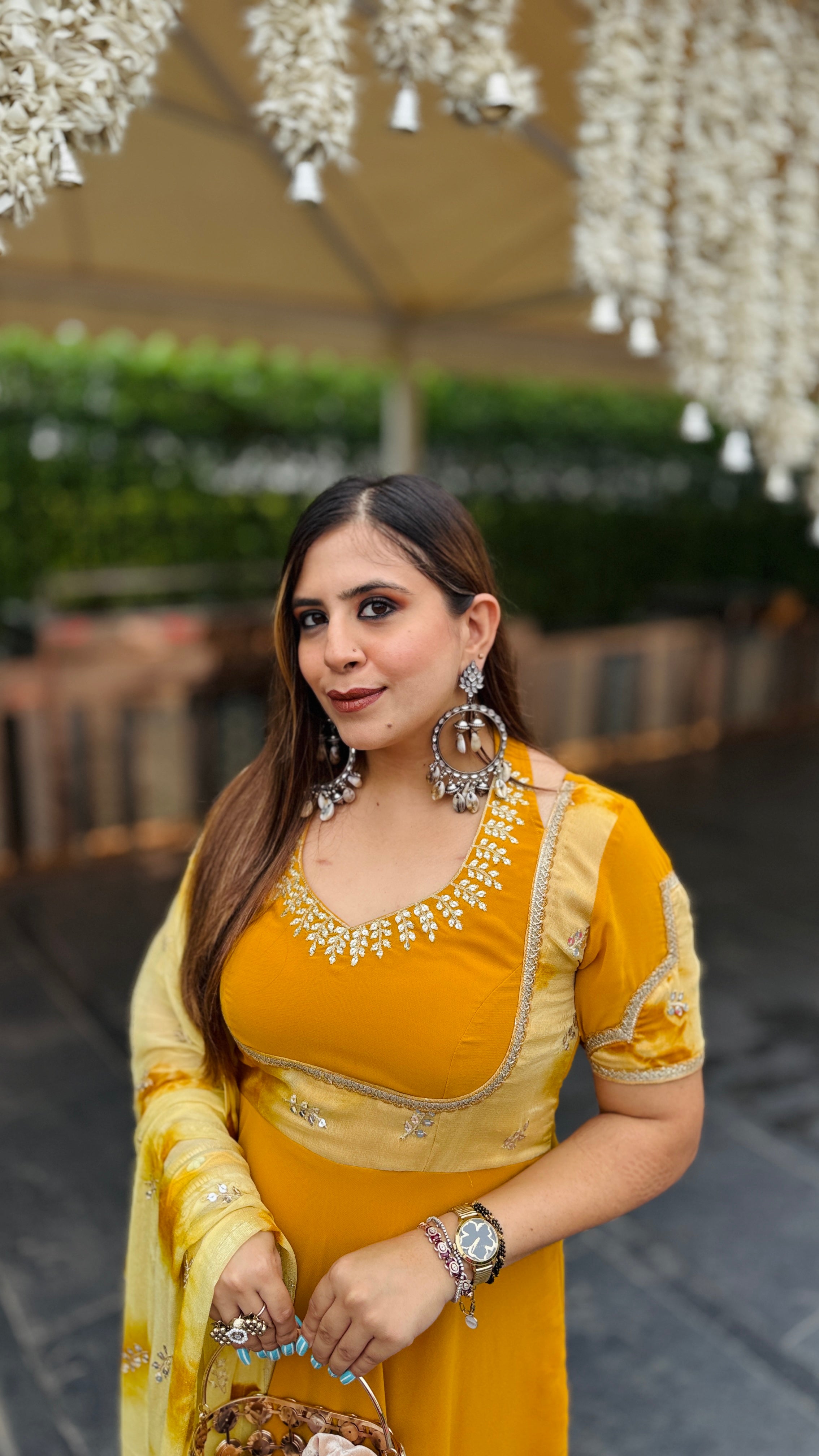 Mustard Musketeer Anarkali