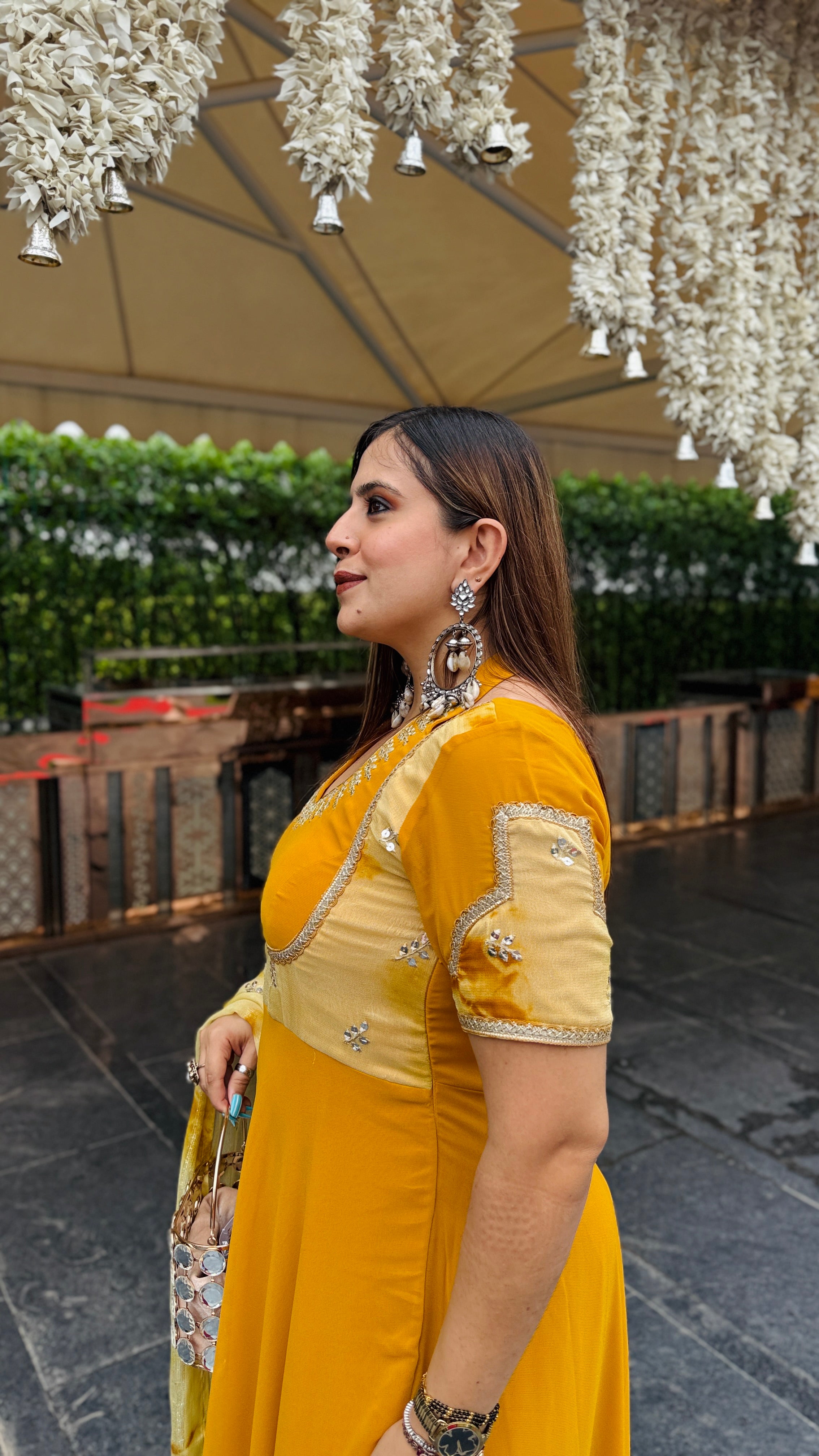 Mustard Musketeer Anarkali