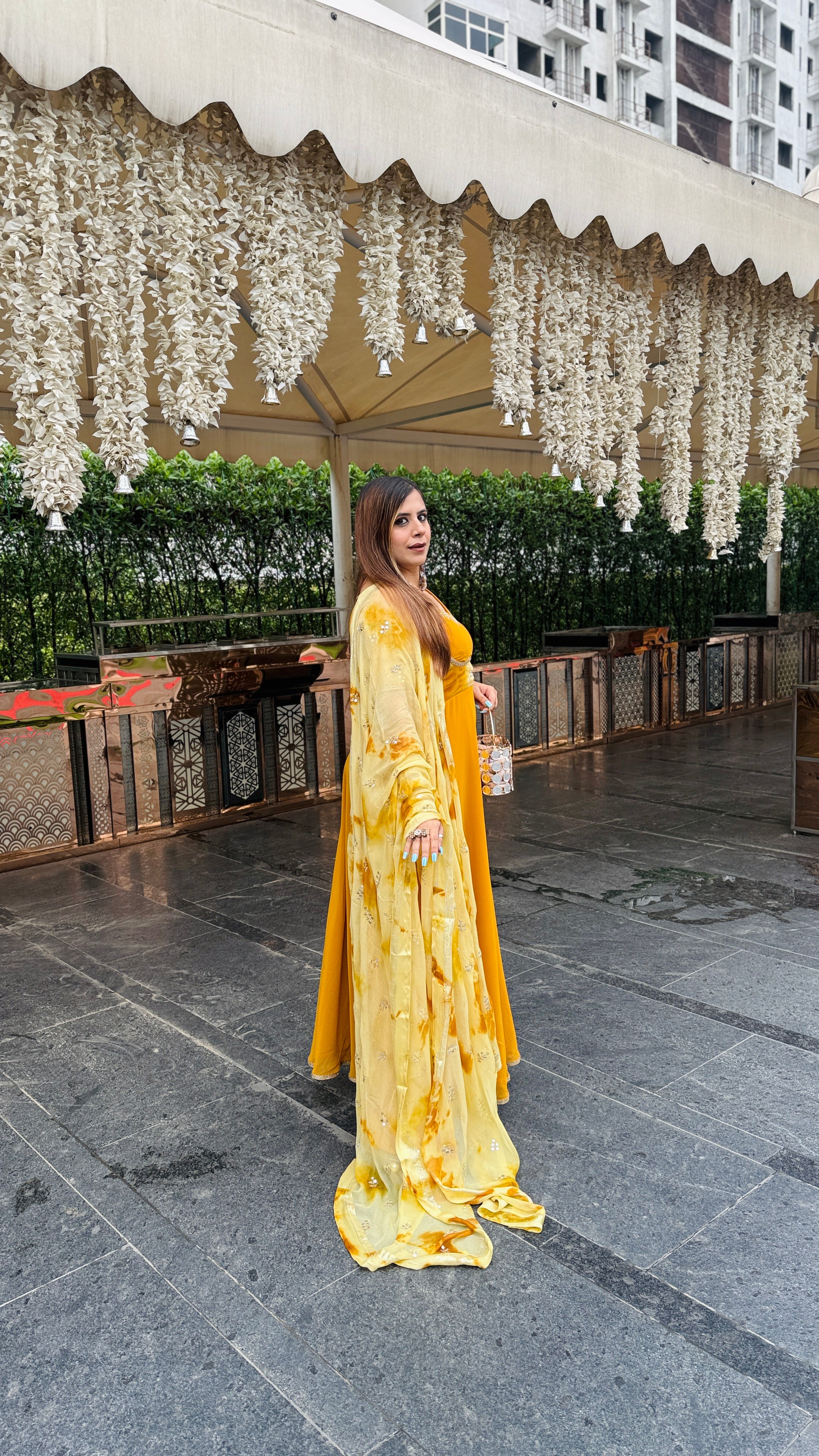 Mustard Musketeer Anarkali