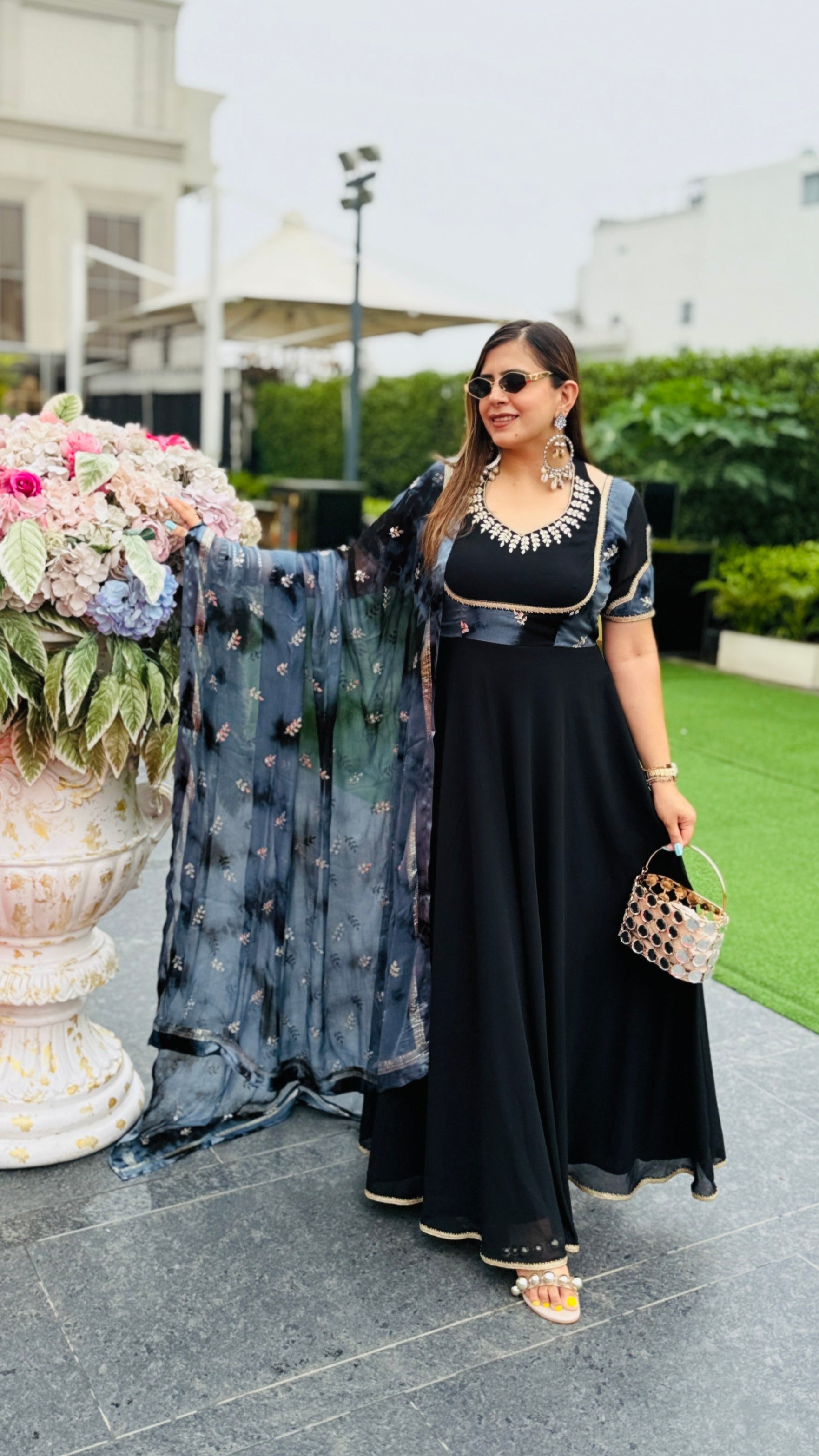 Black Babe Anarkali