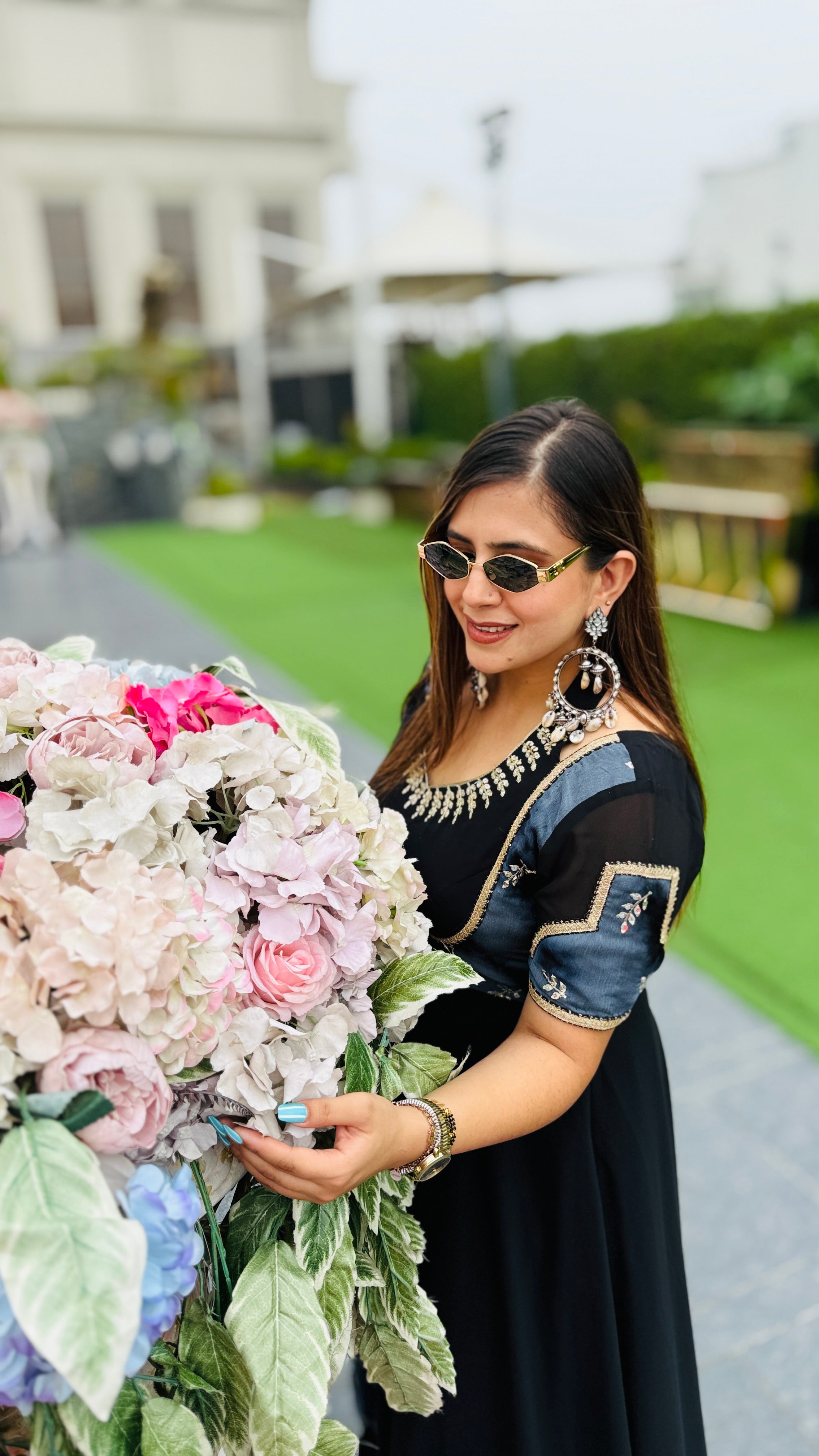 Black Babe Anarkali