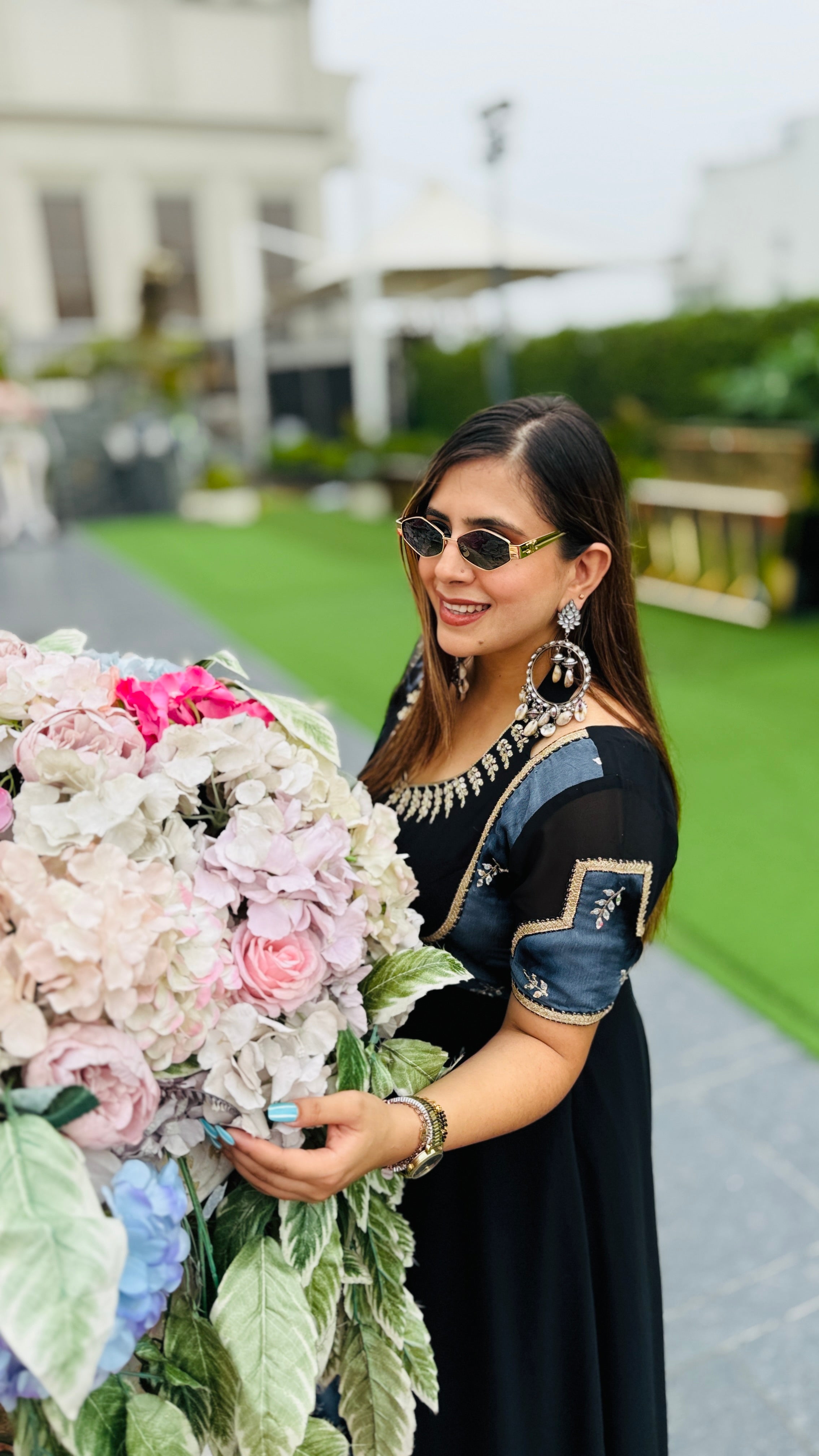 Black Babe Anarkali