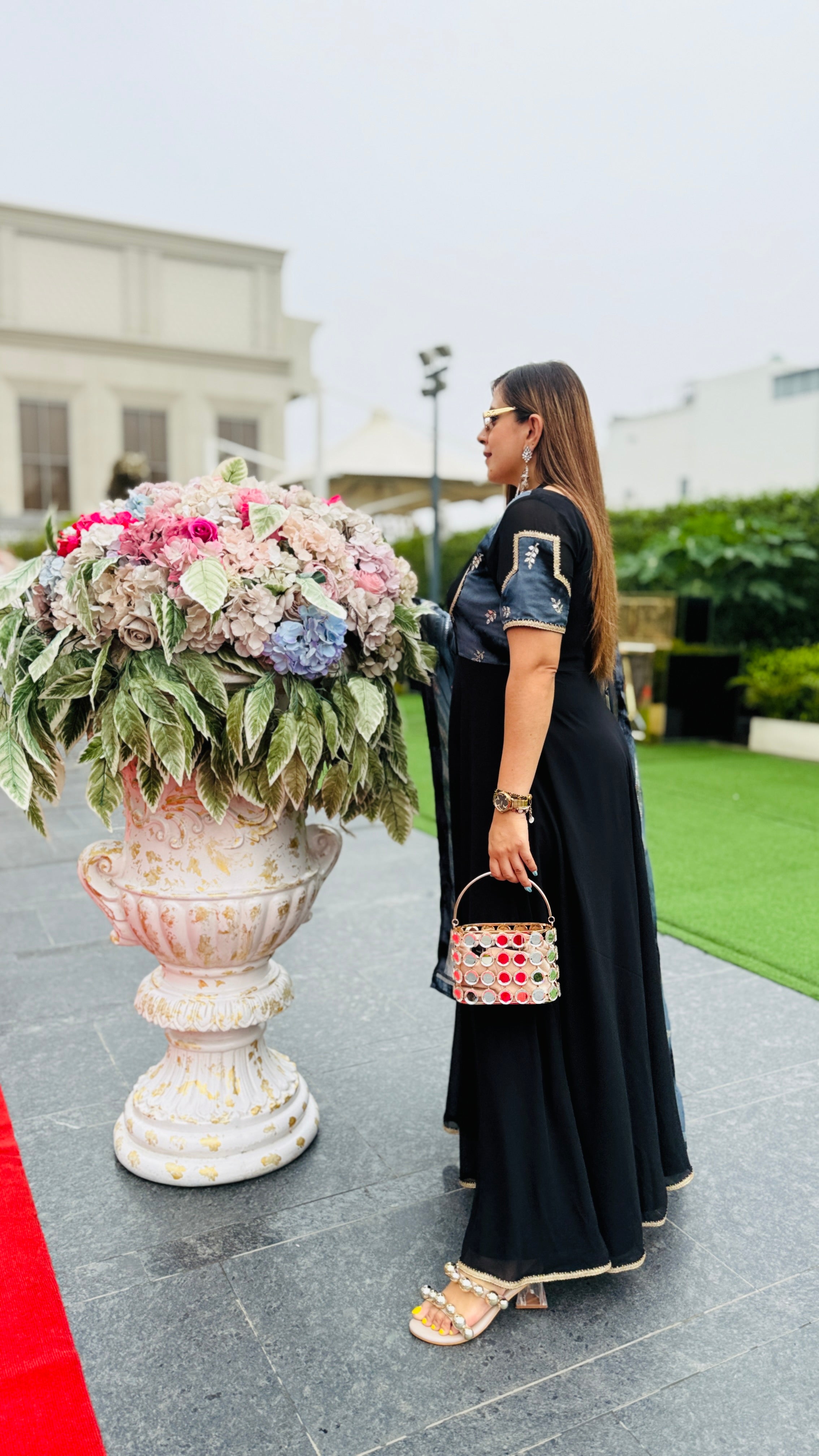 Black Babe Anarkali