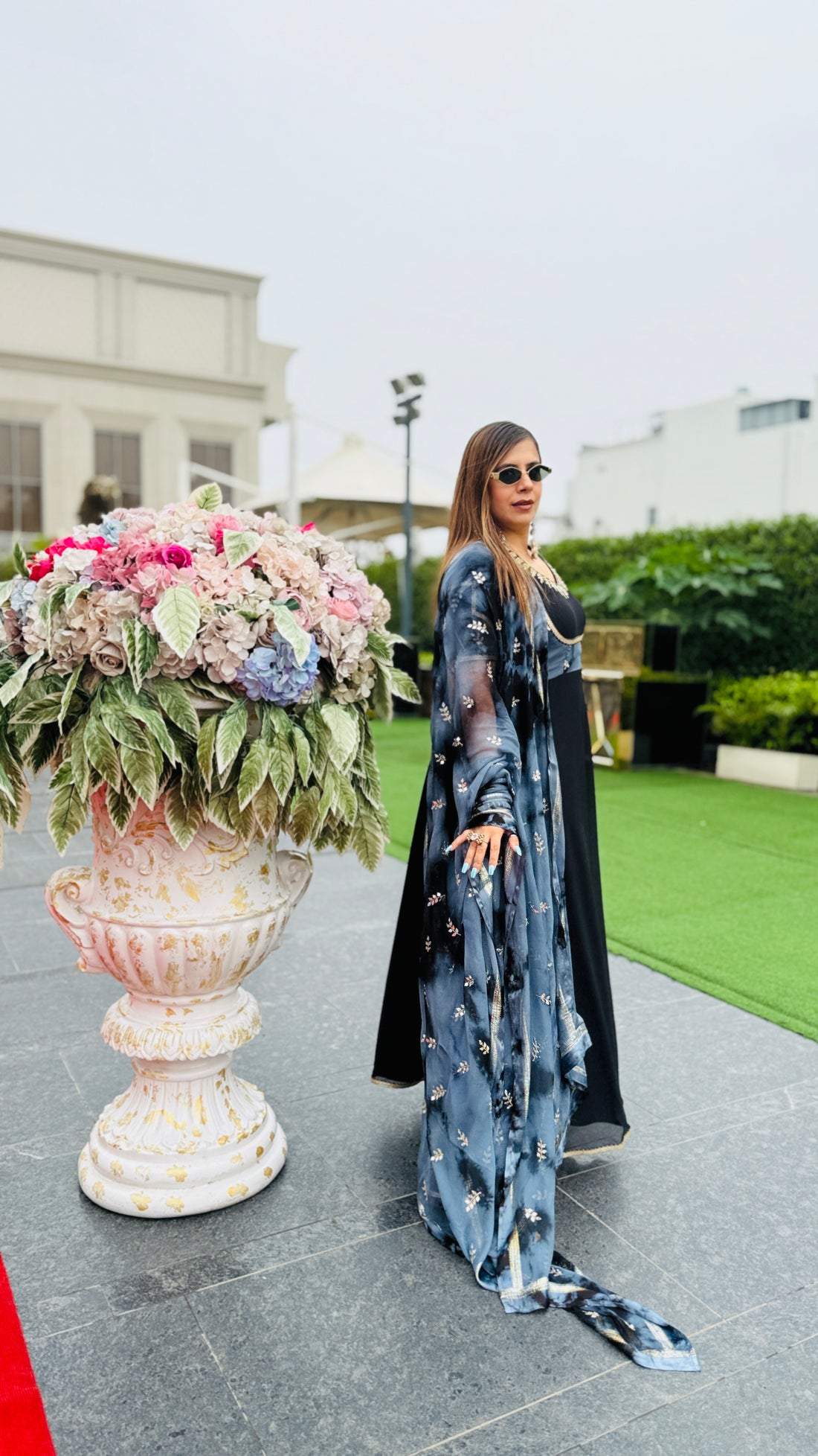 Black Babe Anarkali