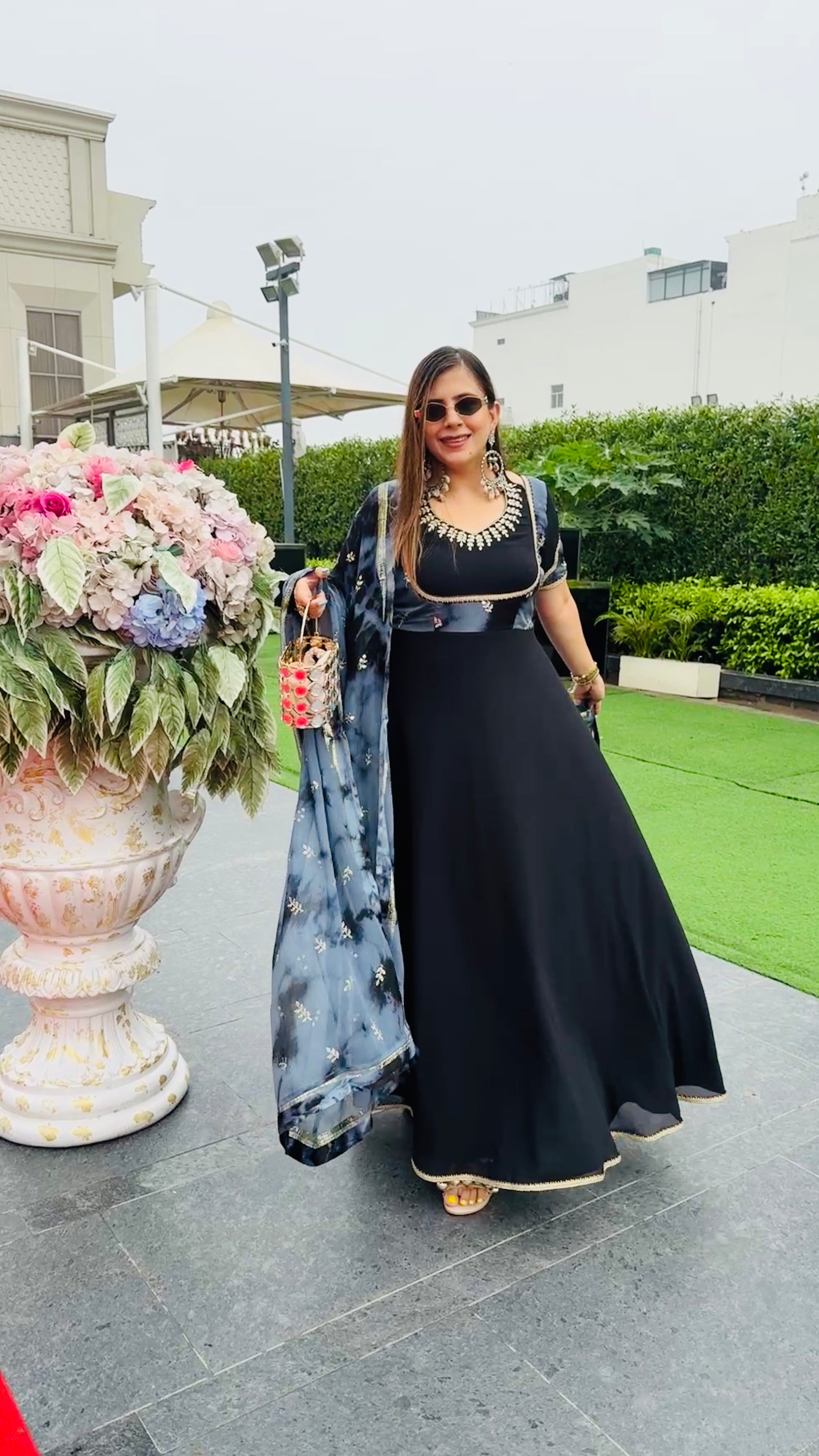 Black Babe Anarkali