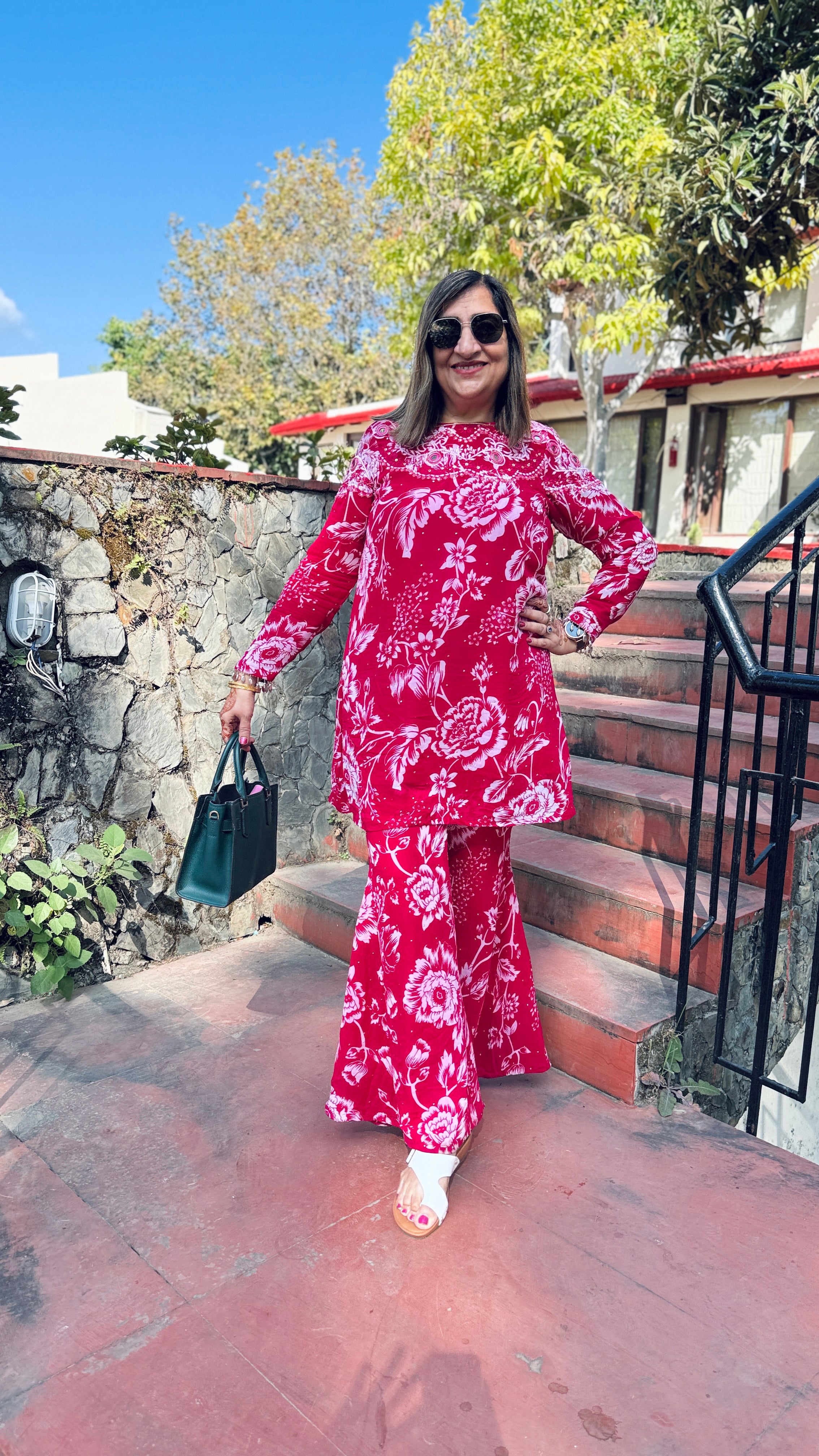 Hot Pink Chooda Co-Ord