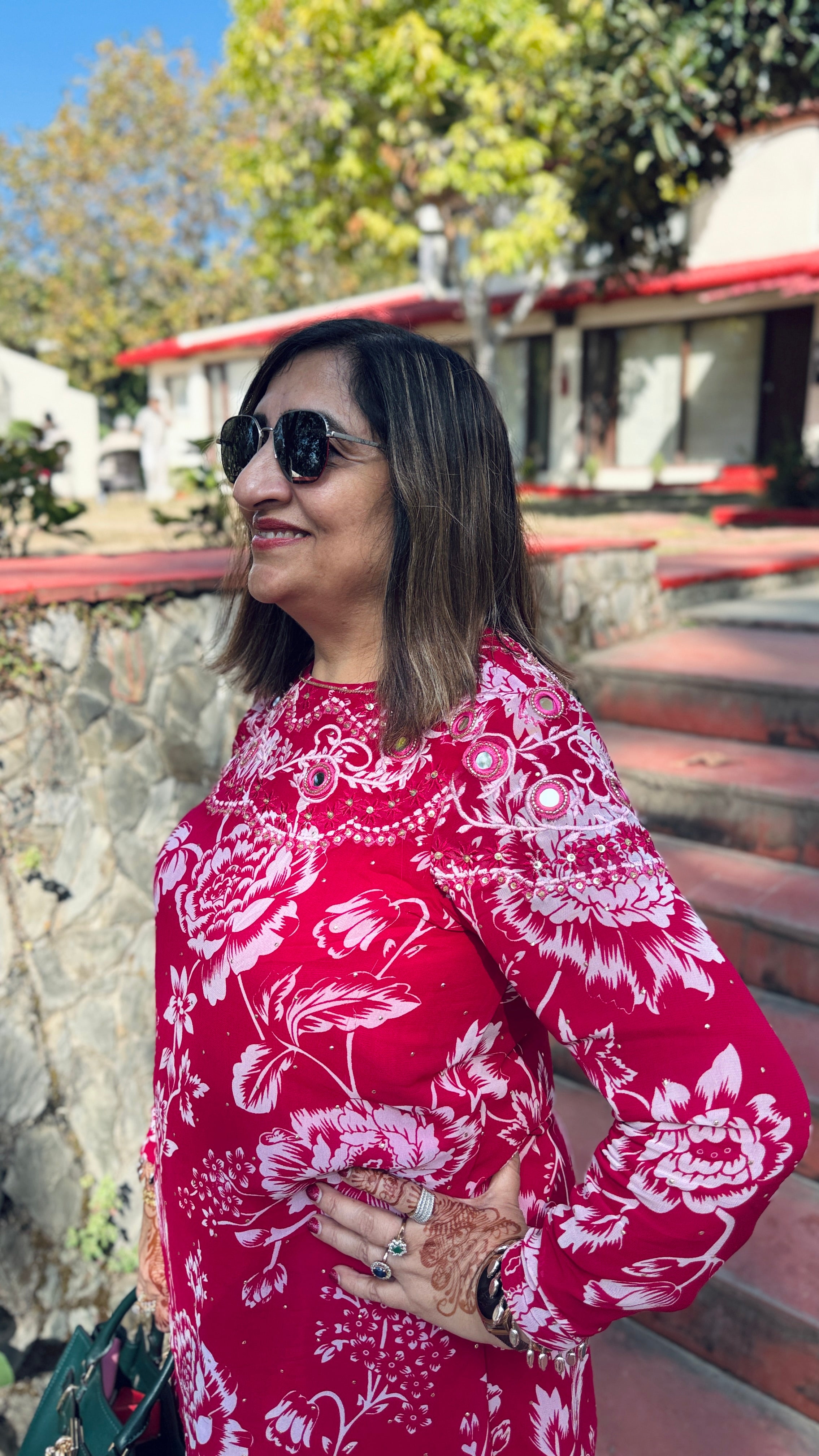 Hot Pink Chooda Co-Ord