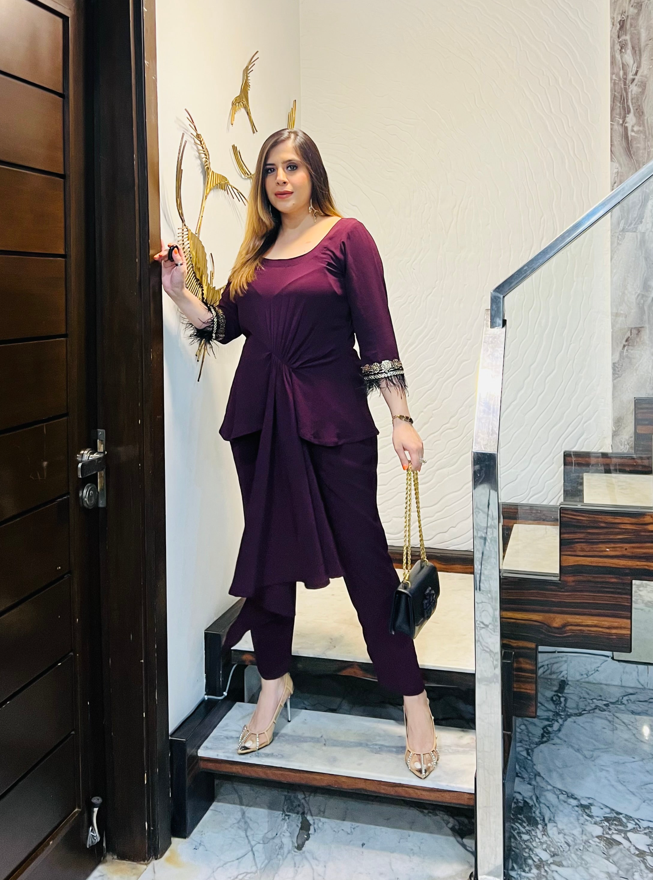 Wine Drape Co-Ord