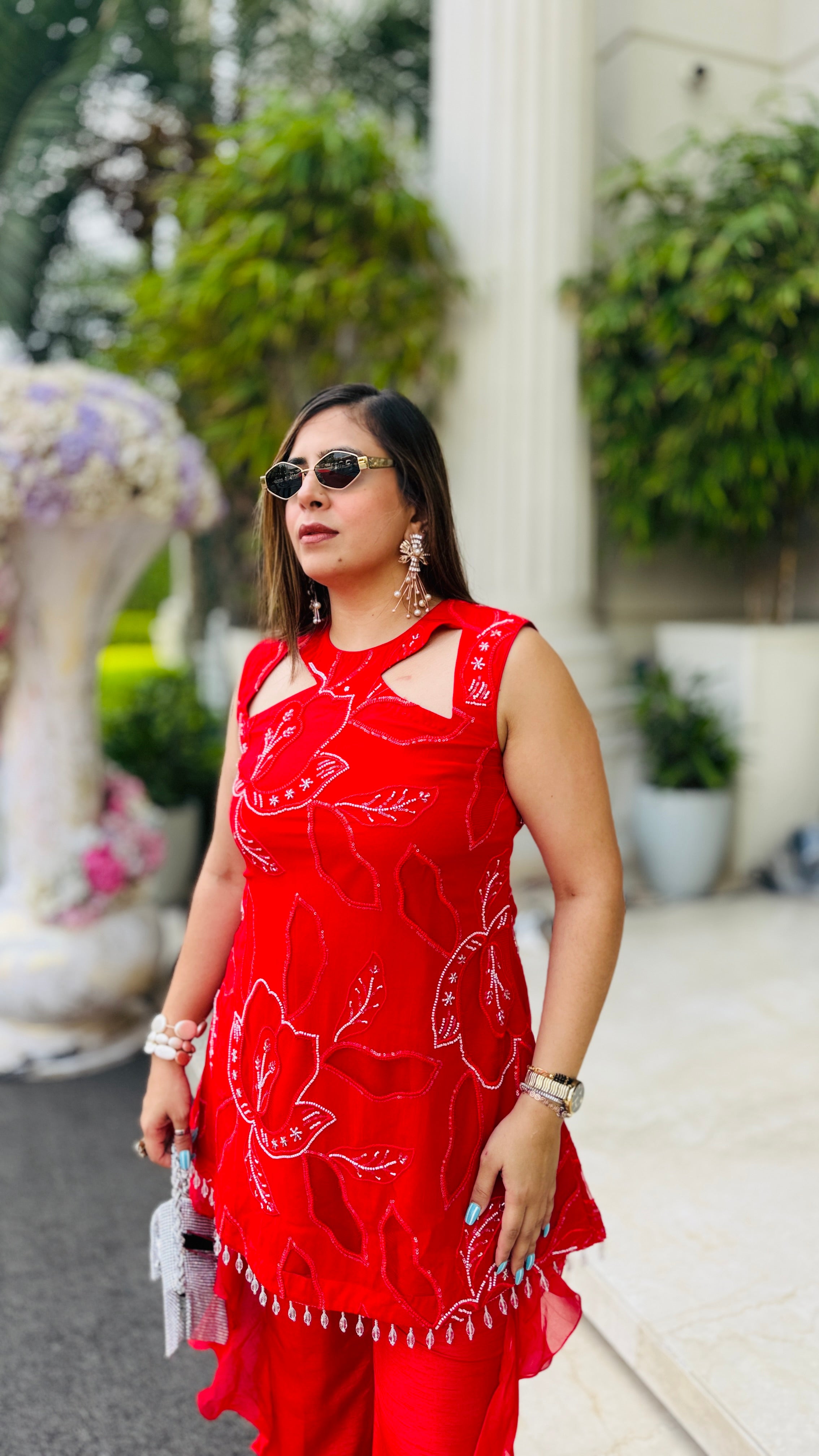 Red Hollywood Co-Ord