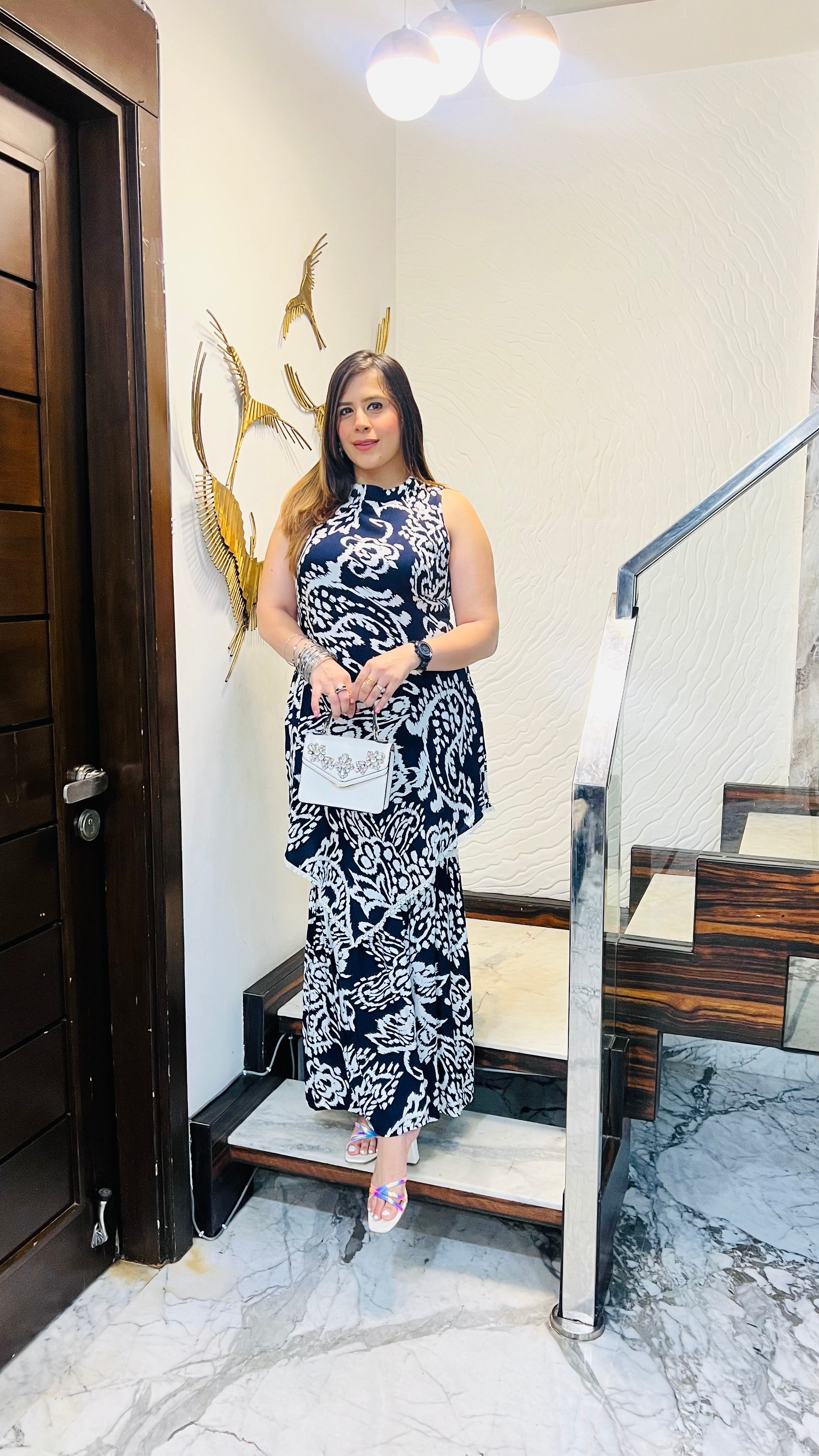 Gorgeously Blue Garara Suit