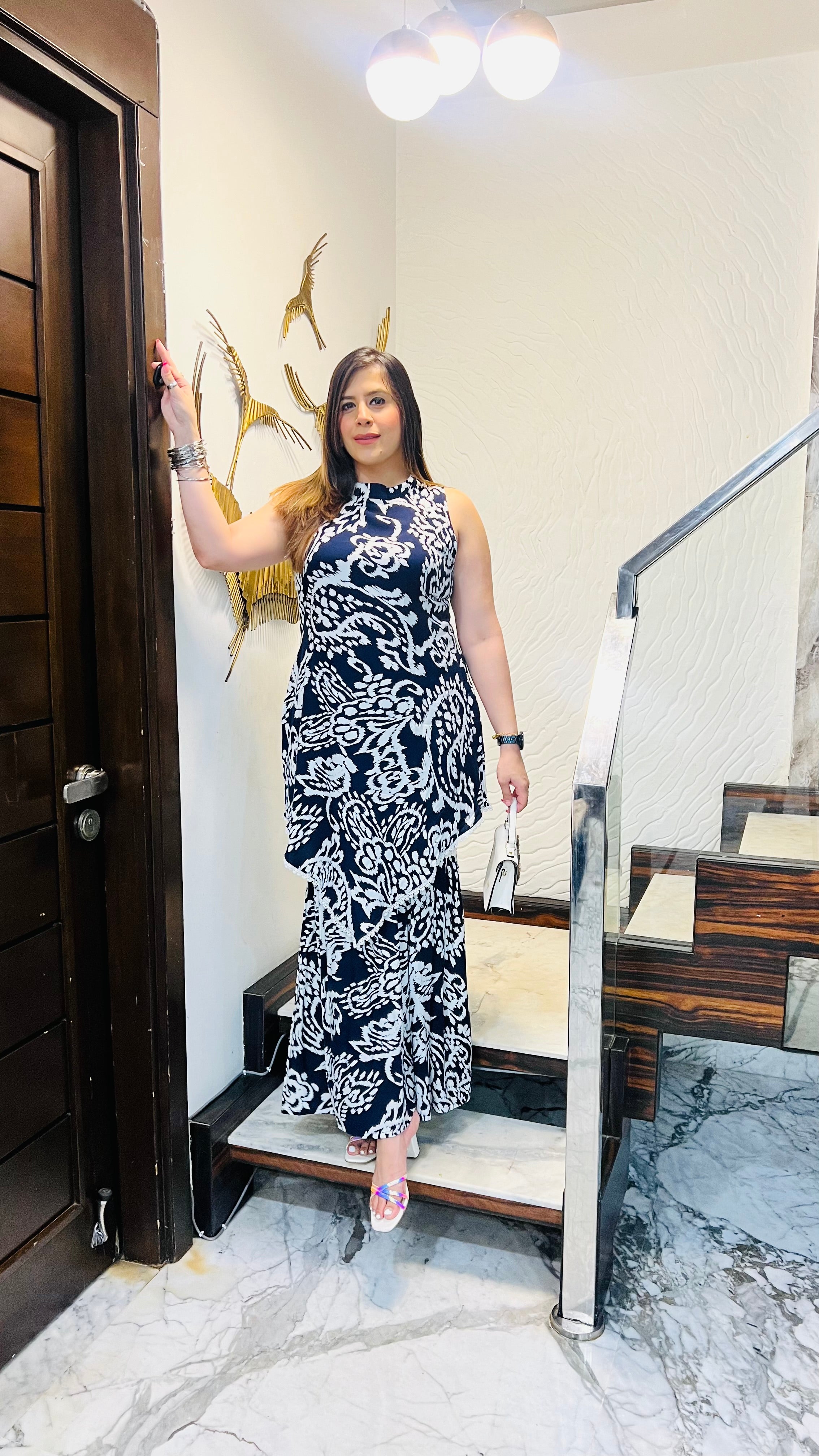 Gorgeously Blue Garara Suit