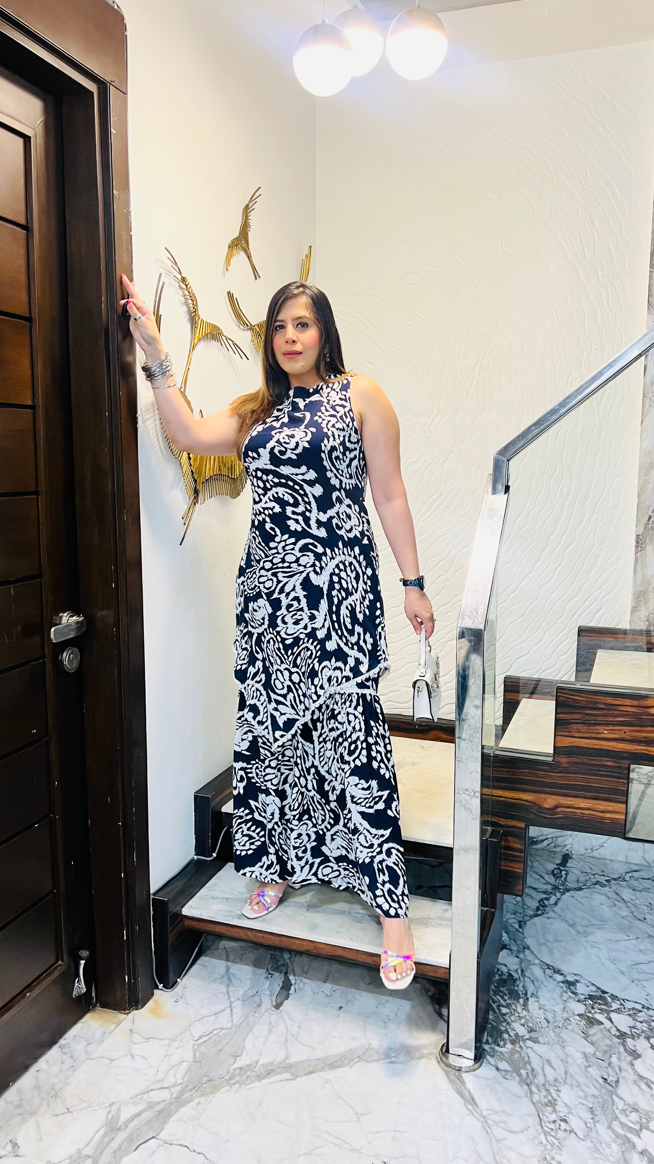 Gorgeously Blue Garara Suit