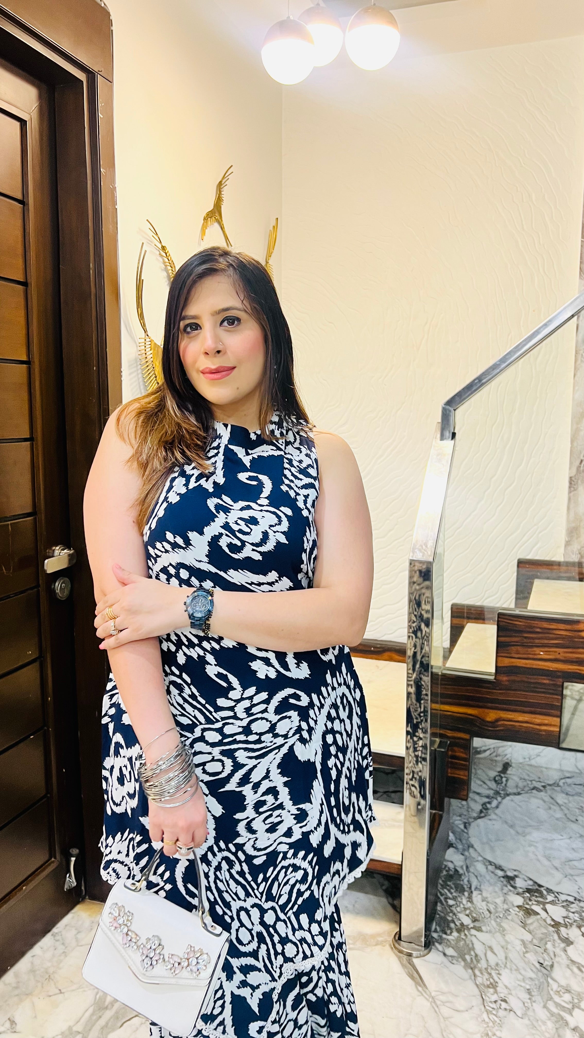 Gorgeously Blue Garara Suit