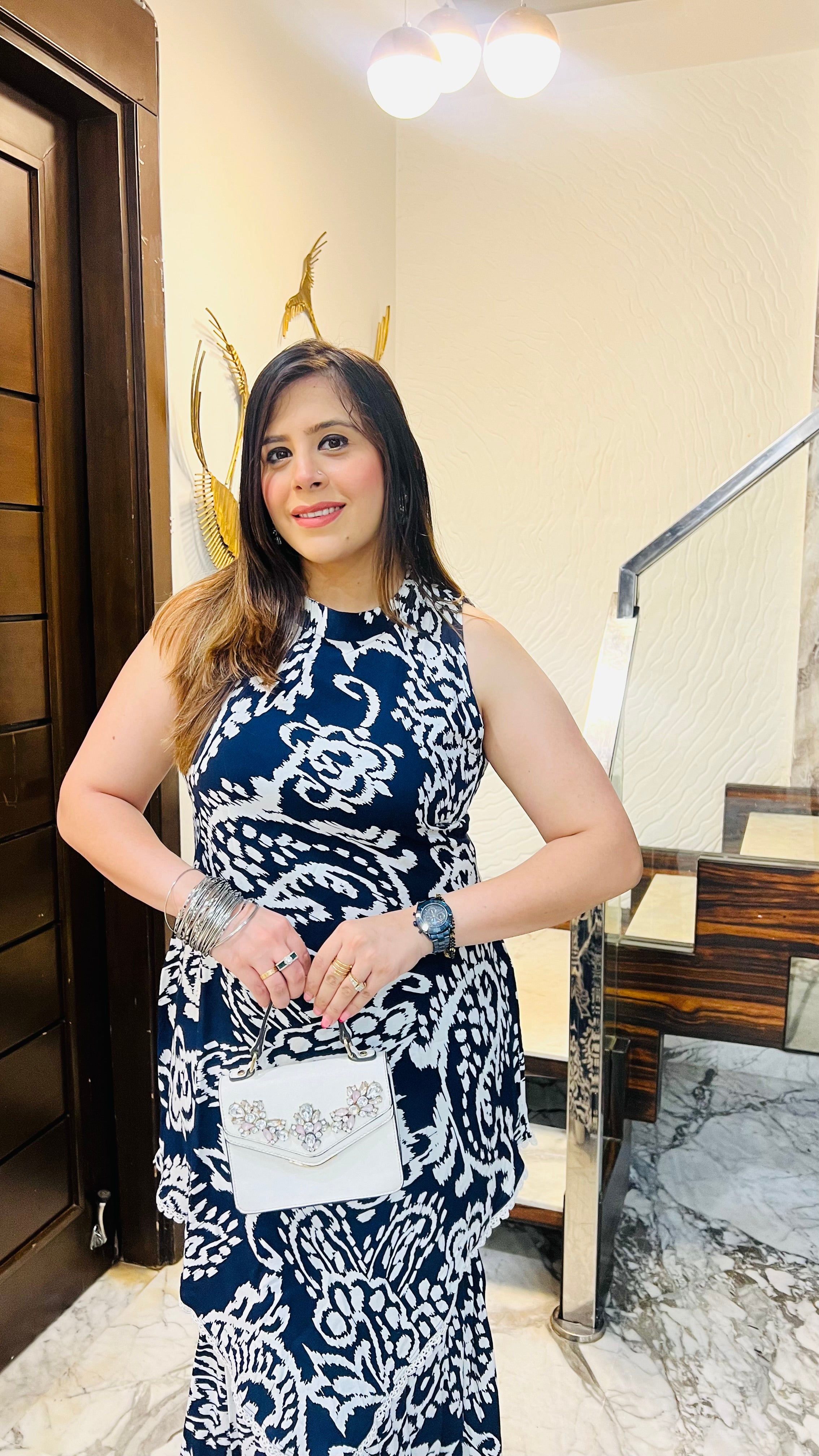 Gorgeously Blue Garara Suit