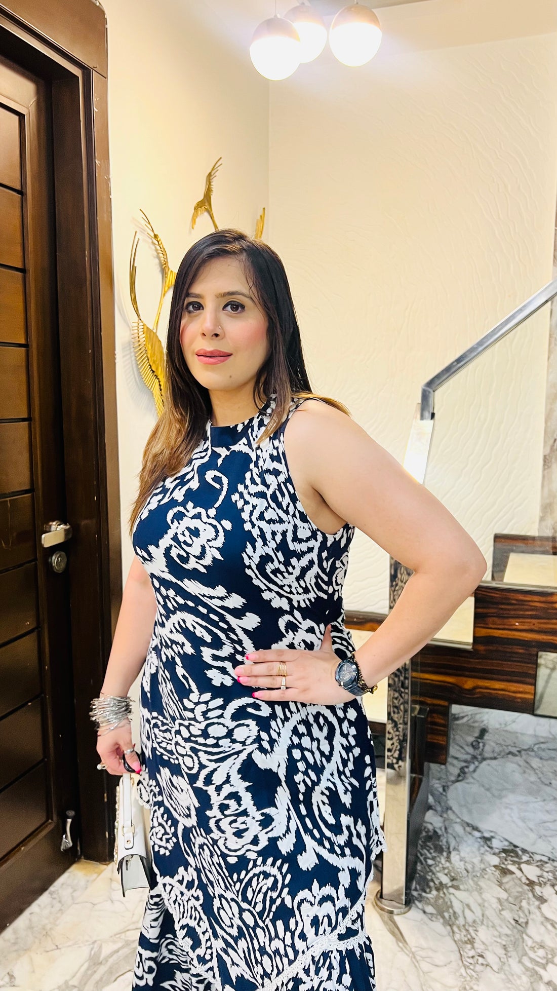 Gorgeously Blue Garara Suit