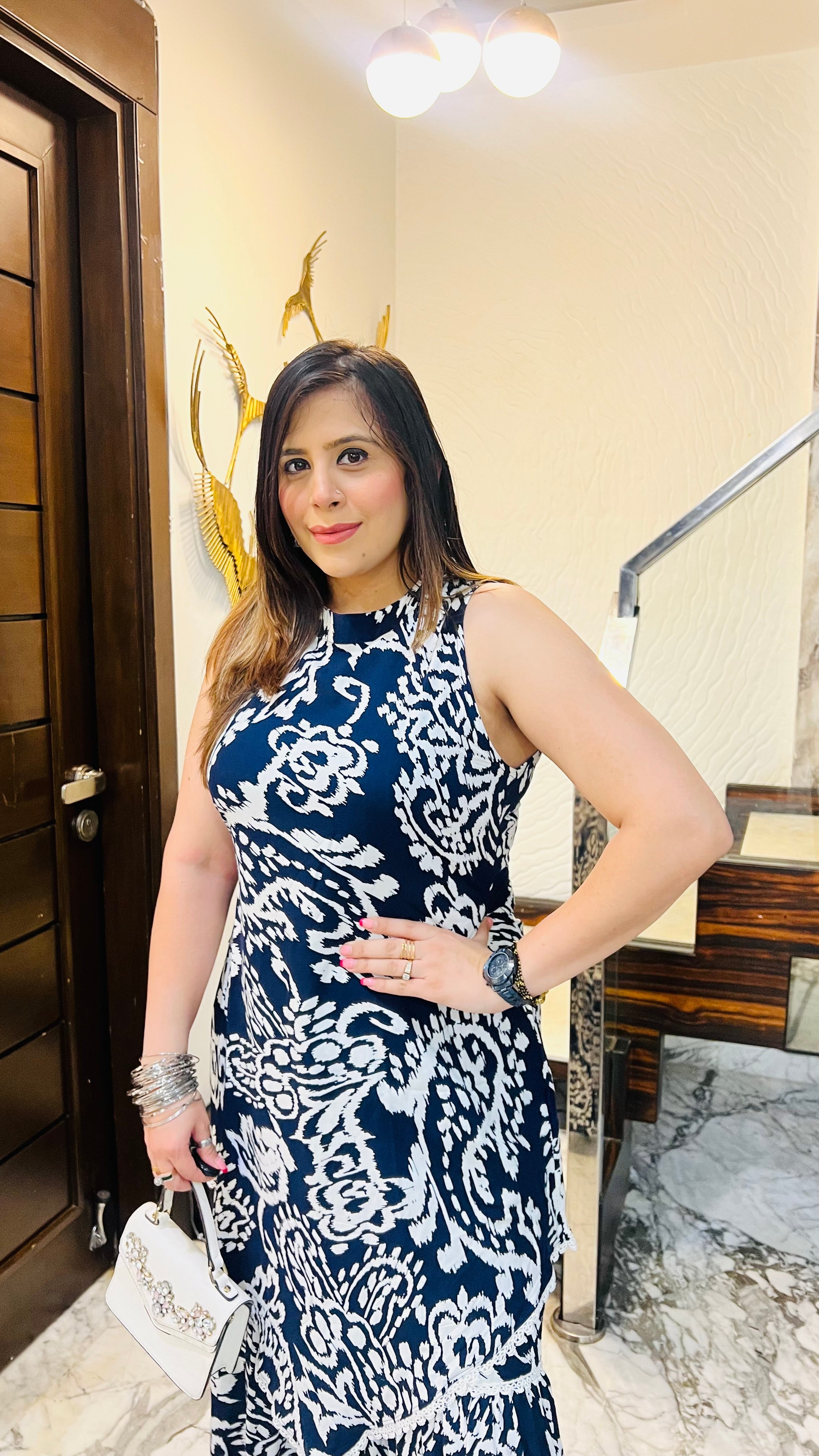 Gorgeously Blue Garara Suit