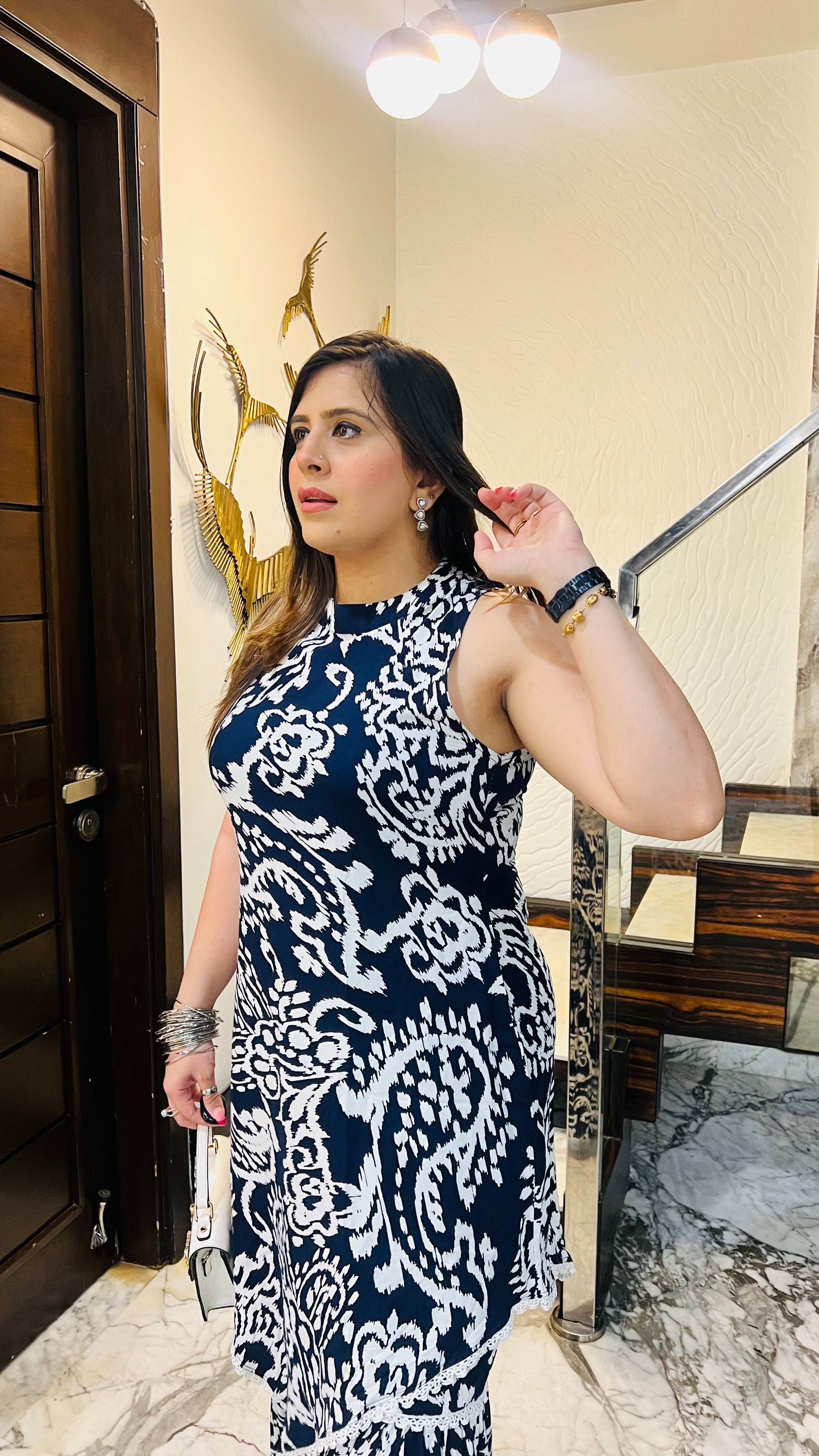 Gorgeously Blue Garara Suit