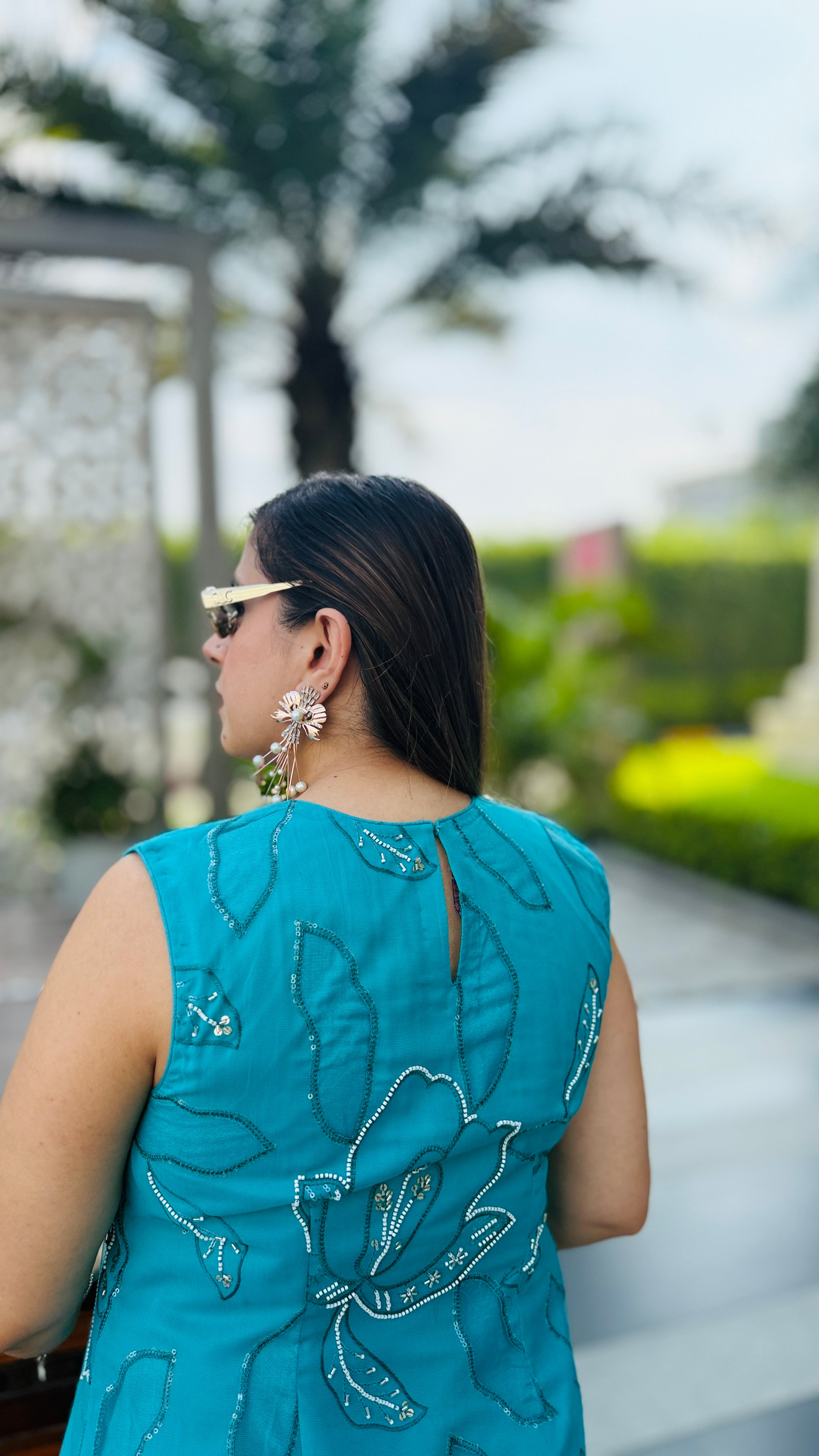 Turquoise Hollywood Co-Ord