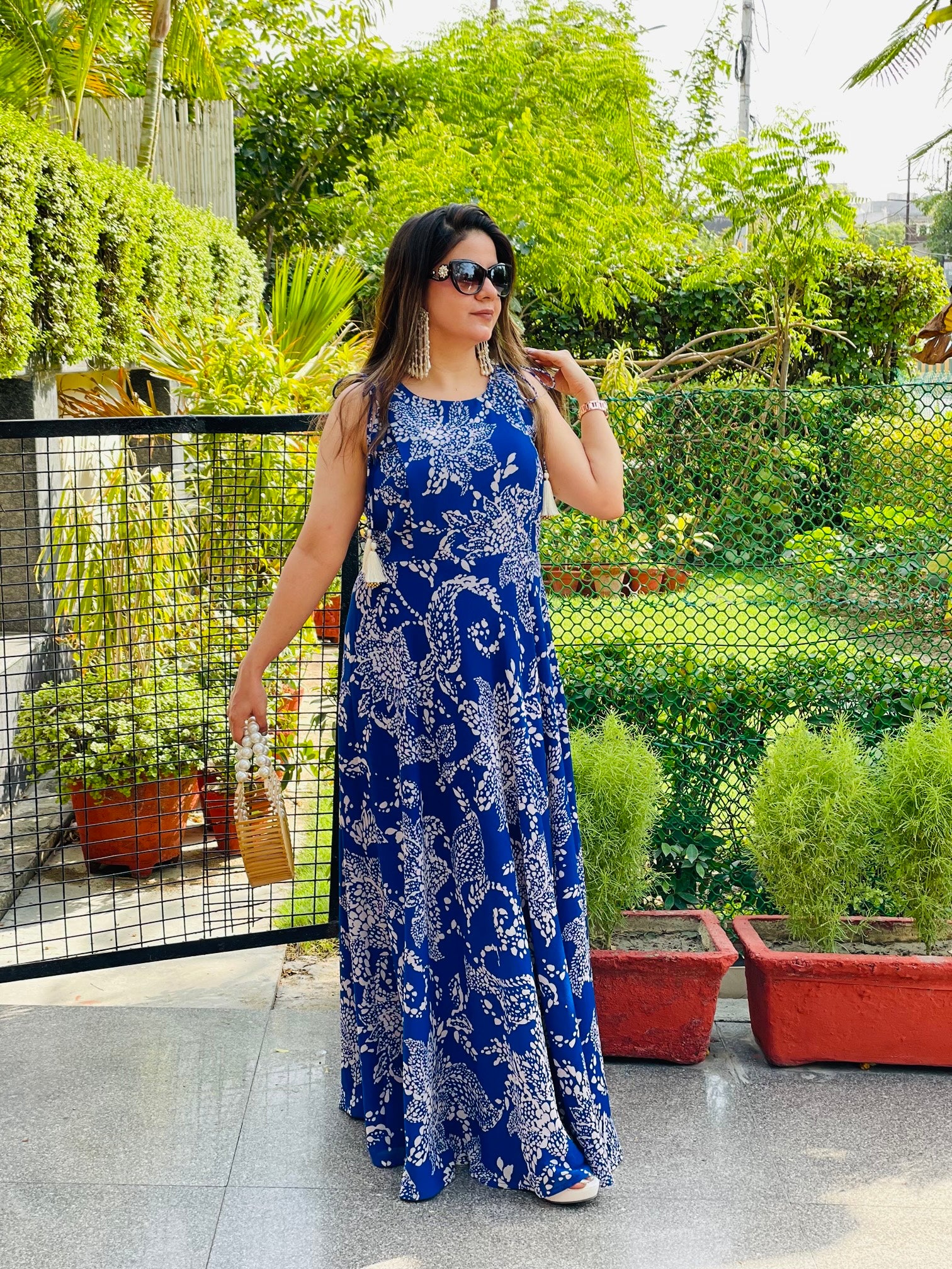 Electric Blue Maxi