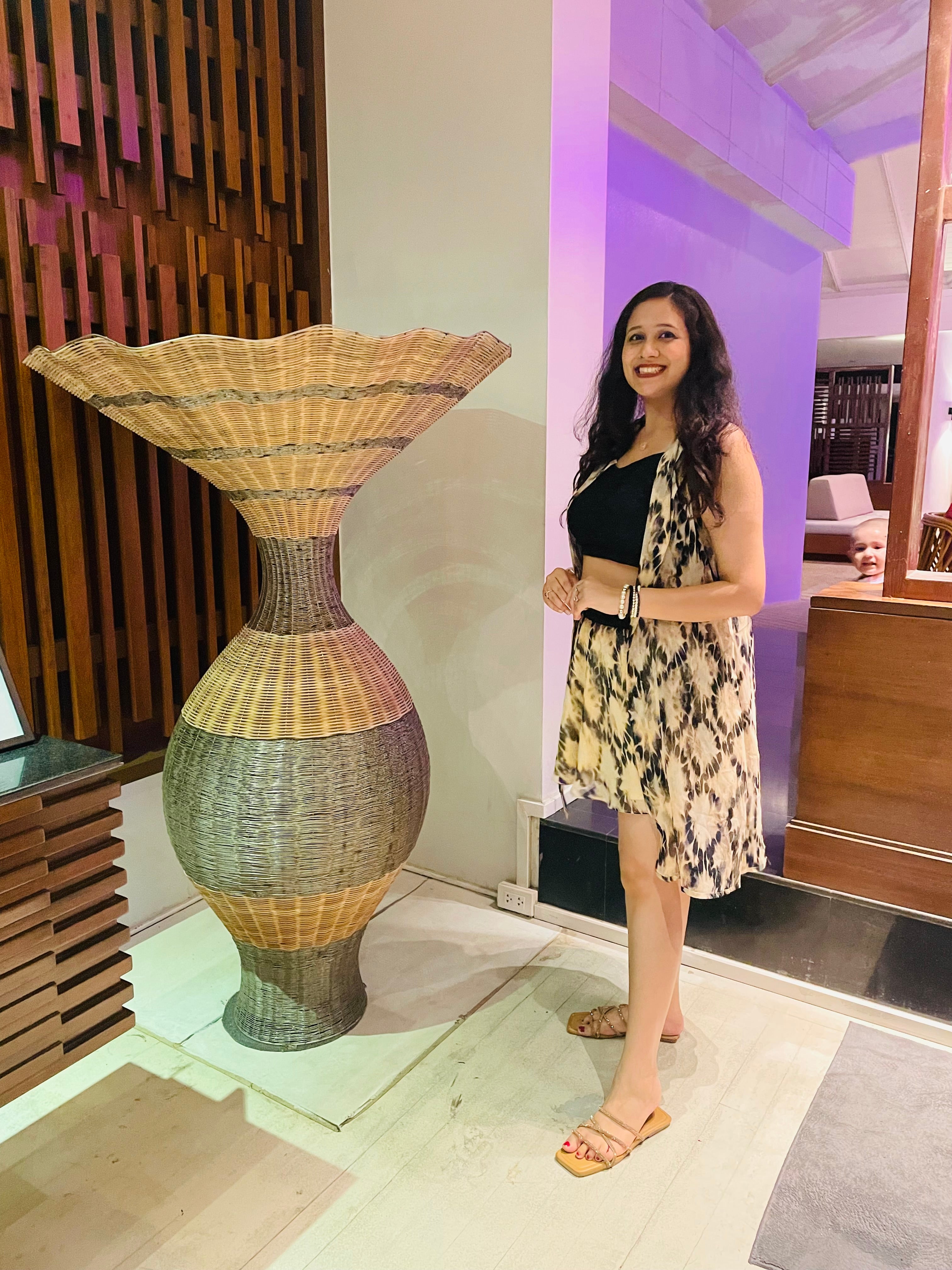 Beige Skirt Co-ord ( Without Bustier )