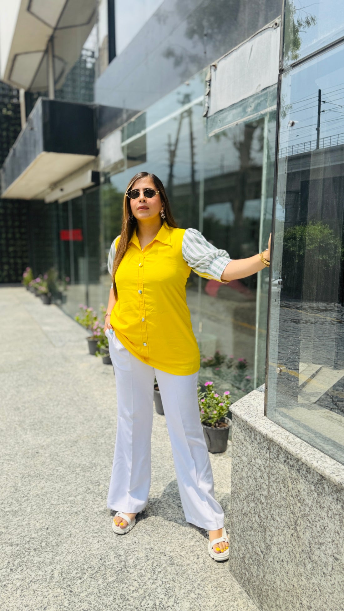 Yellow Stripes Shirt