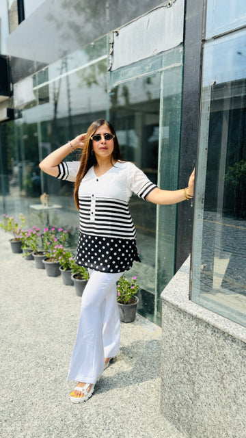 Monochrome Magic Top