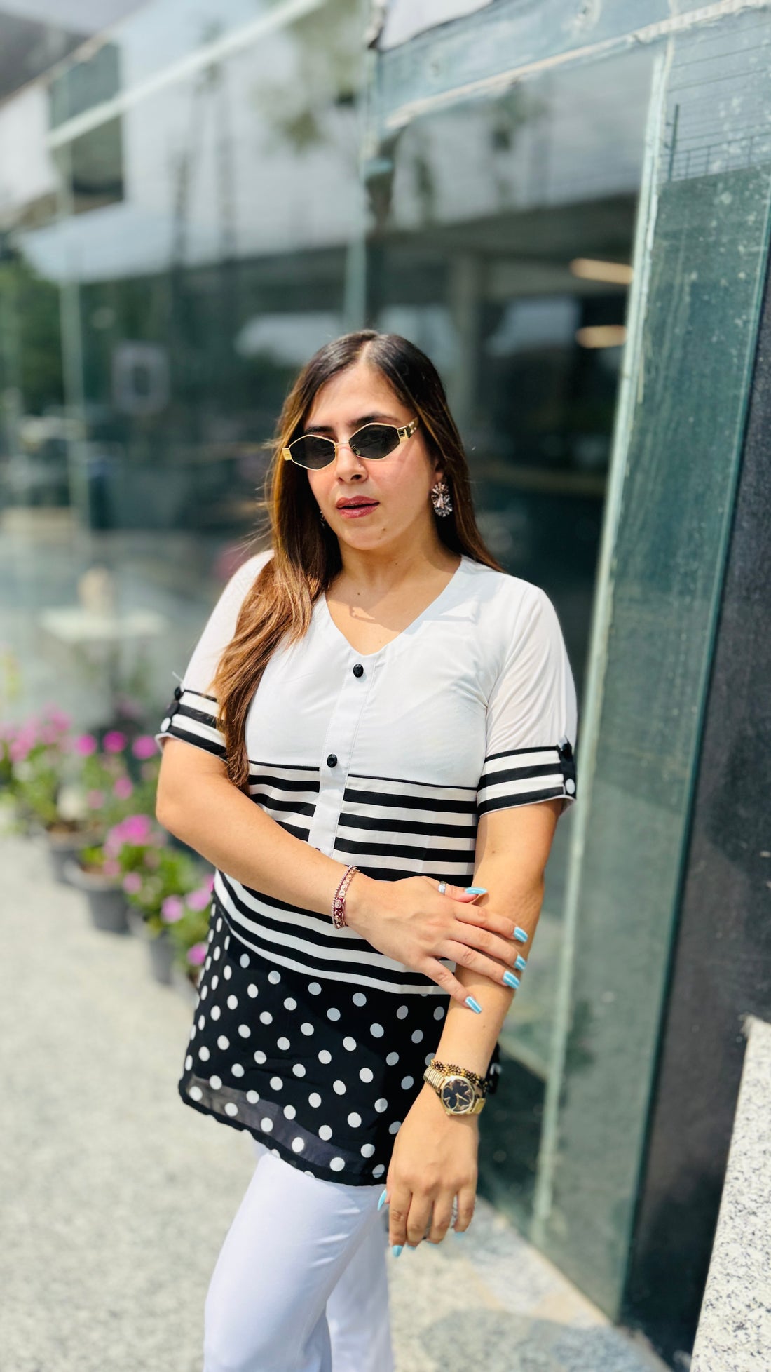 Monochrome Magic Top