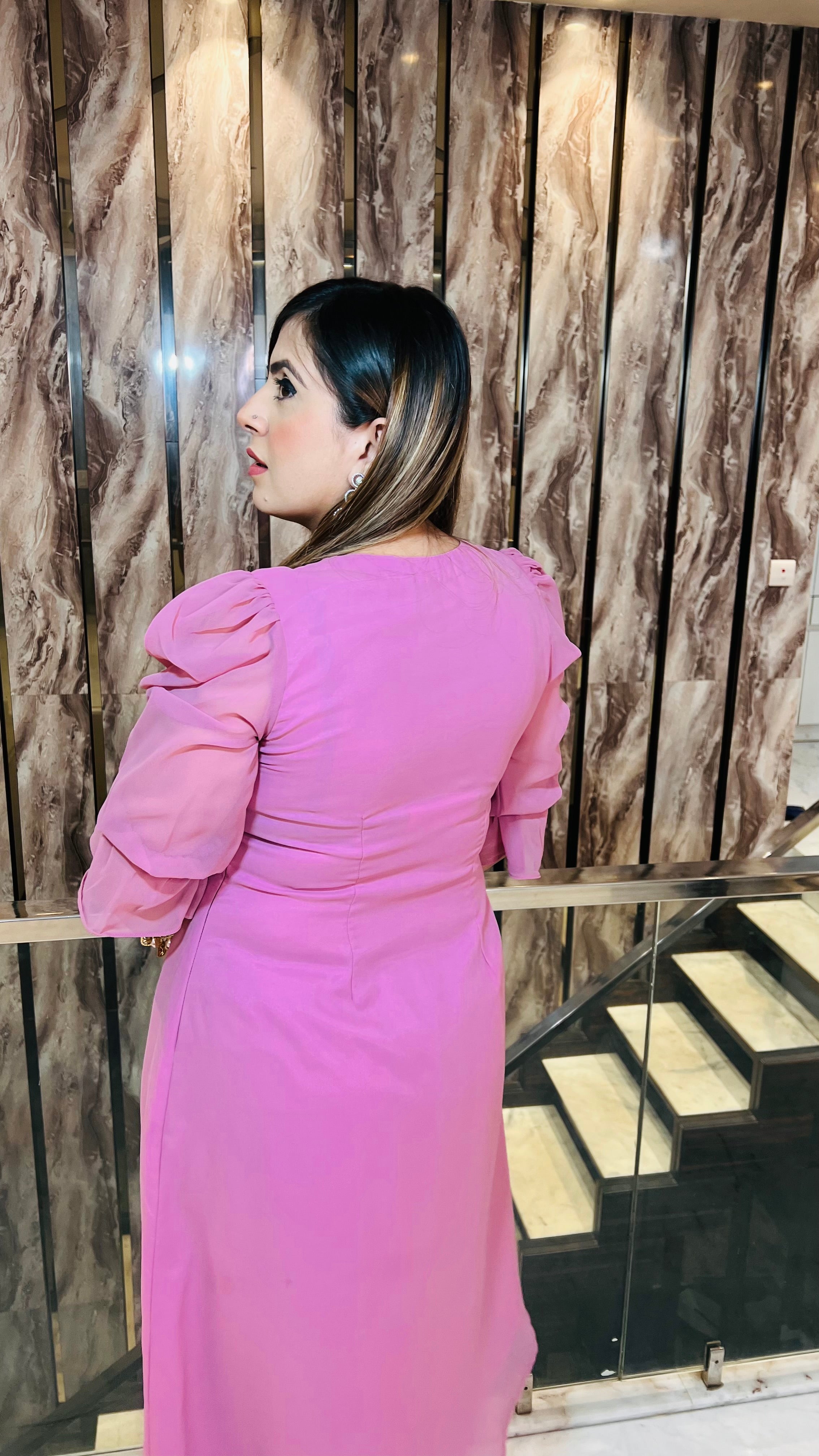 Lilac High-Low Co-Ord
