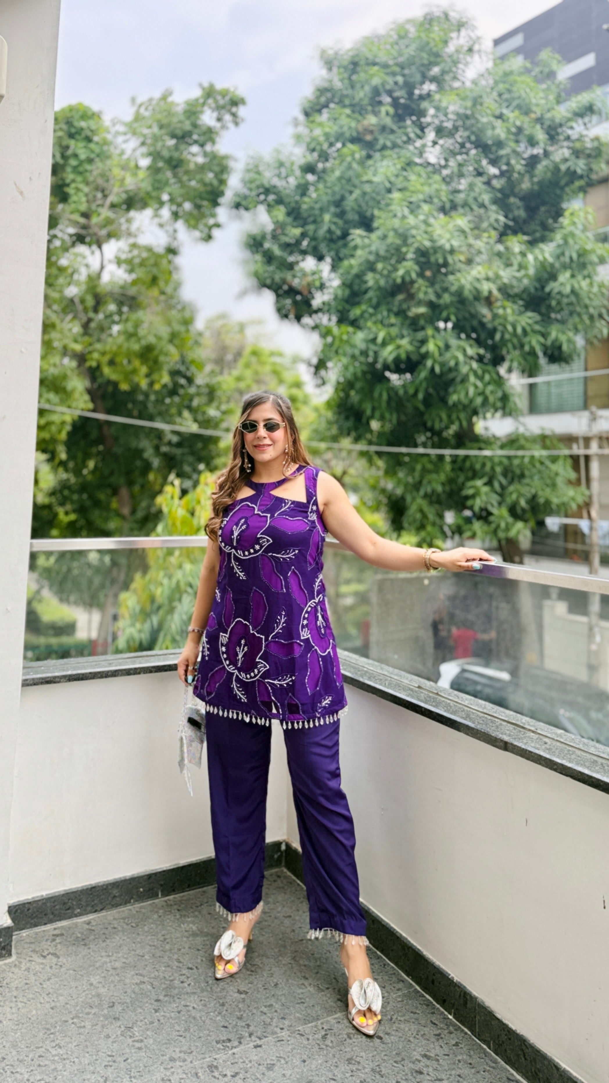 Purple Paradise Co-Ord