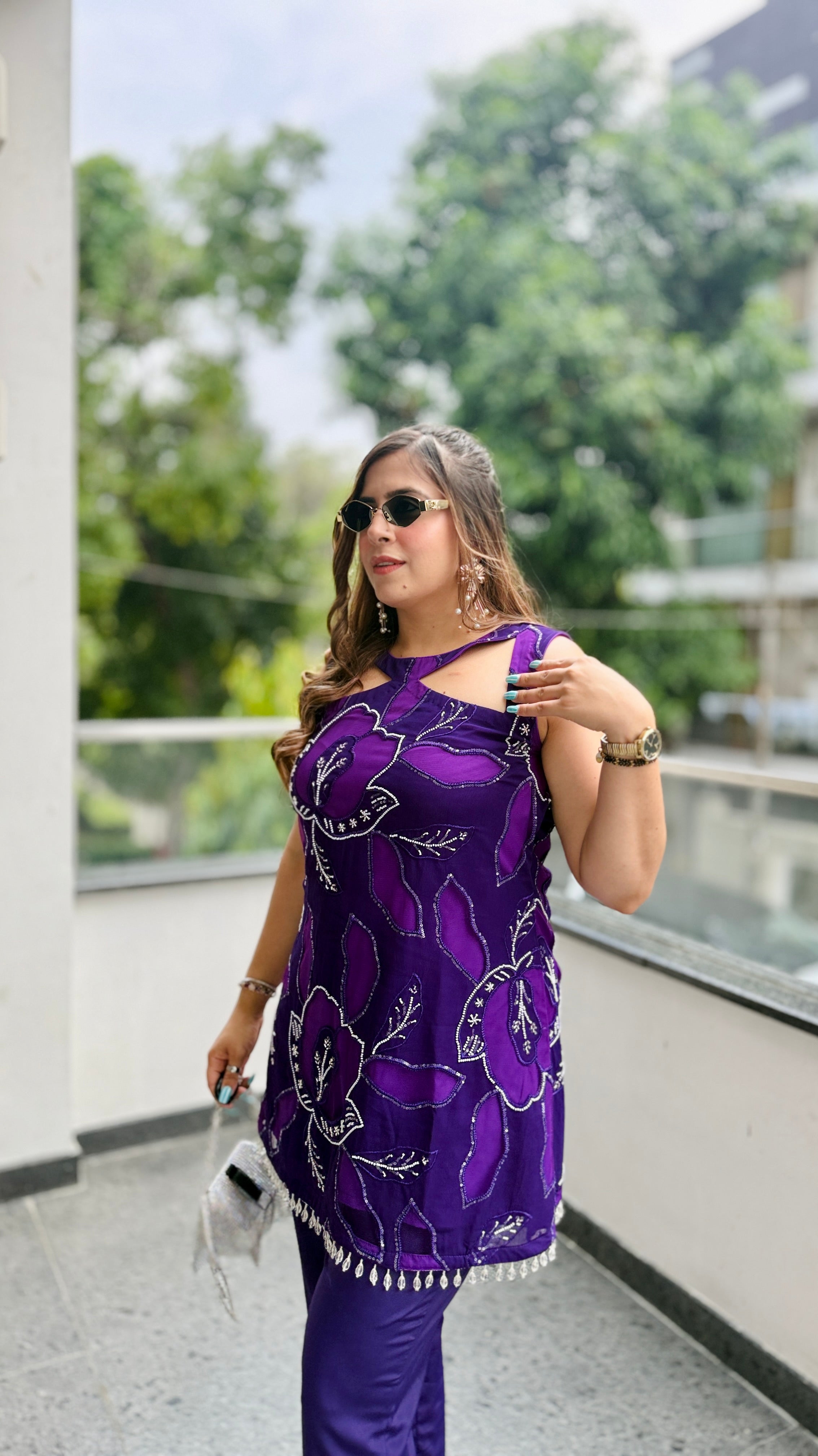 Purple Paradise Co-Ord