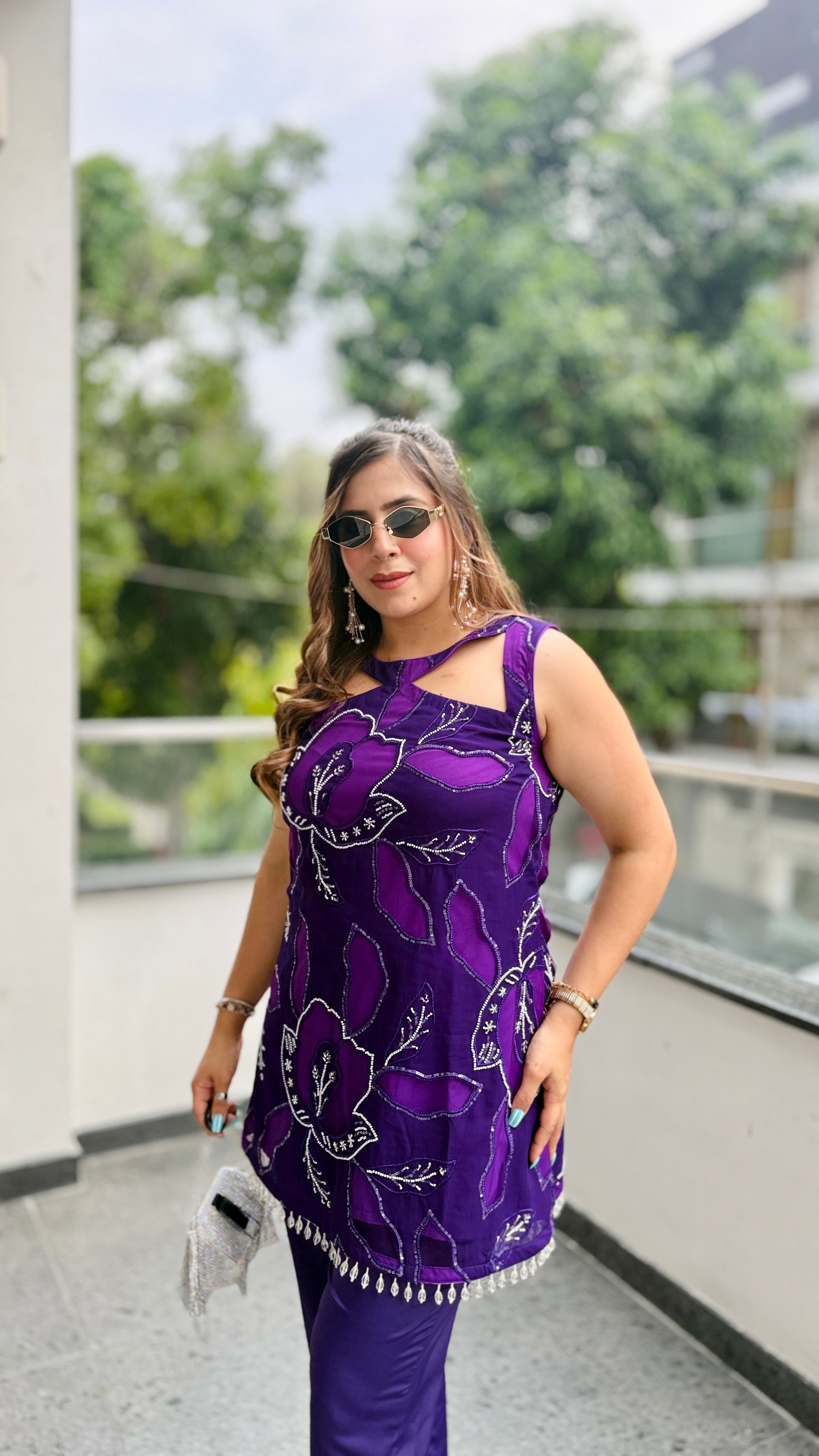 Purple Paradise Co-Ord