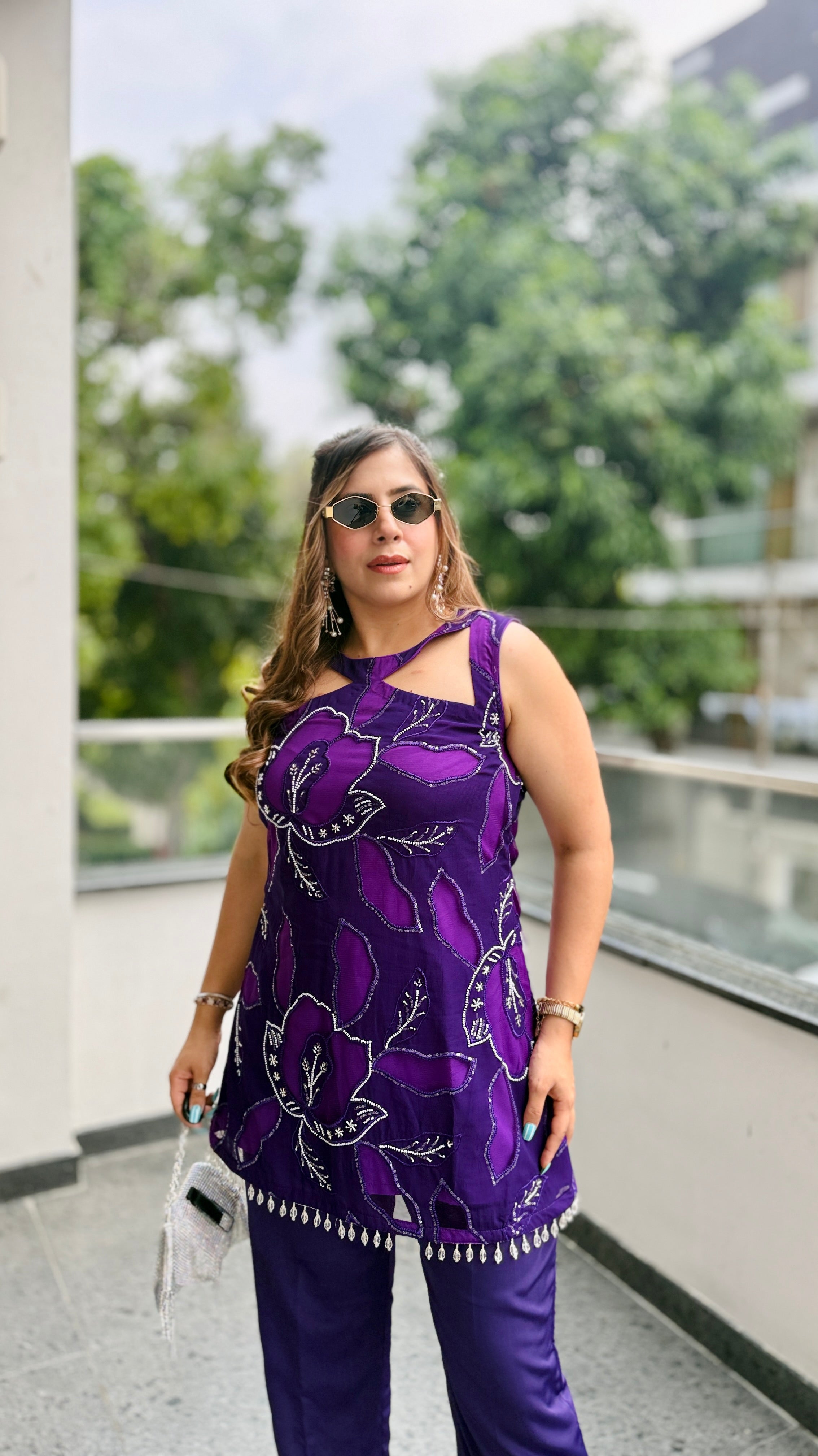 Purple Paradise Co-Ord